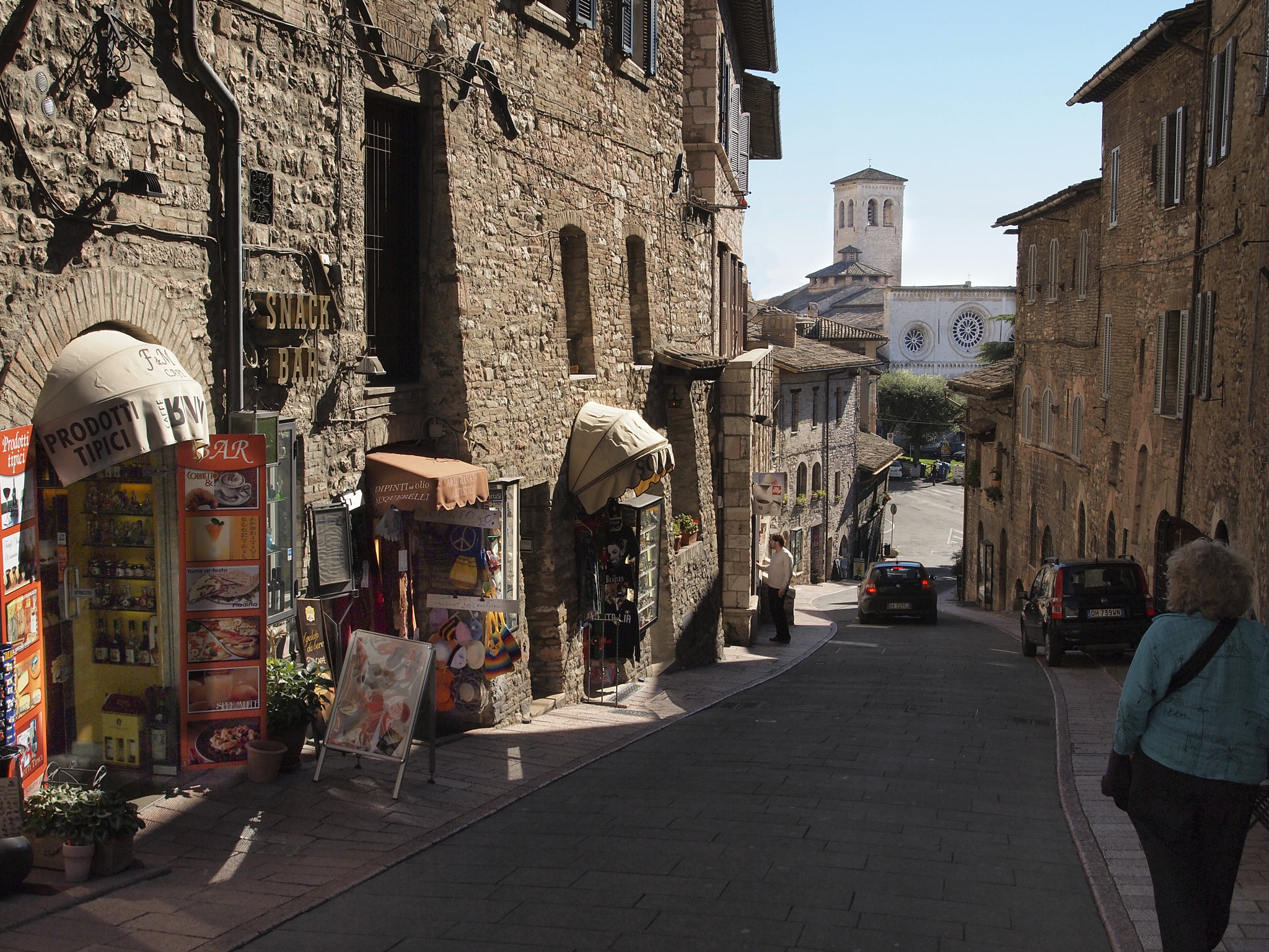 Olympus PEN E-PL1 sample photo. Assisi streetscape 2 photography