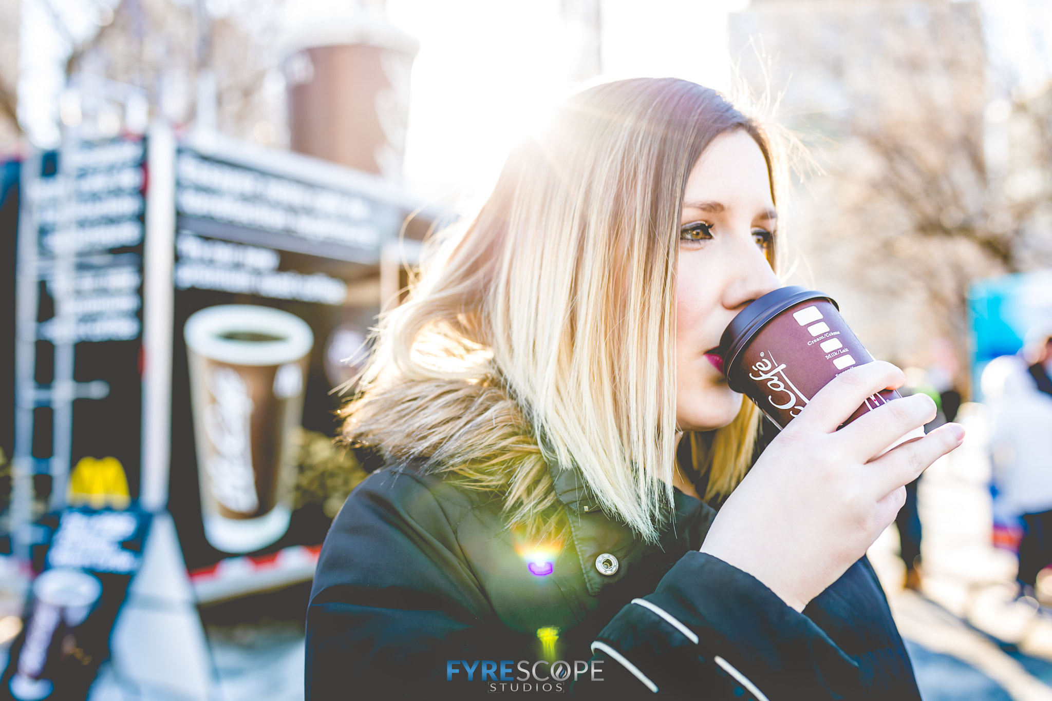 Sigma 35mm F1.4 DG HSM Art sample photo. With every sip she plans how to overcome the obsta ... photography