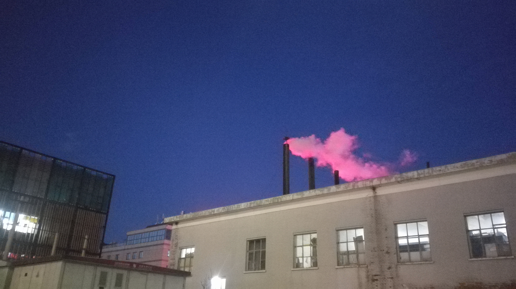 HUAWEI H60-L01 sample photo. Pink & blue photography