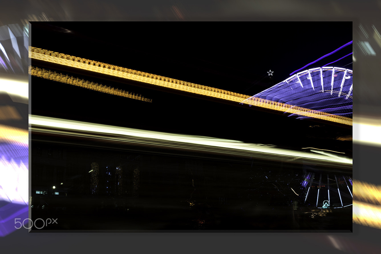 Nikon D5 sample photo. Christmas lights photography