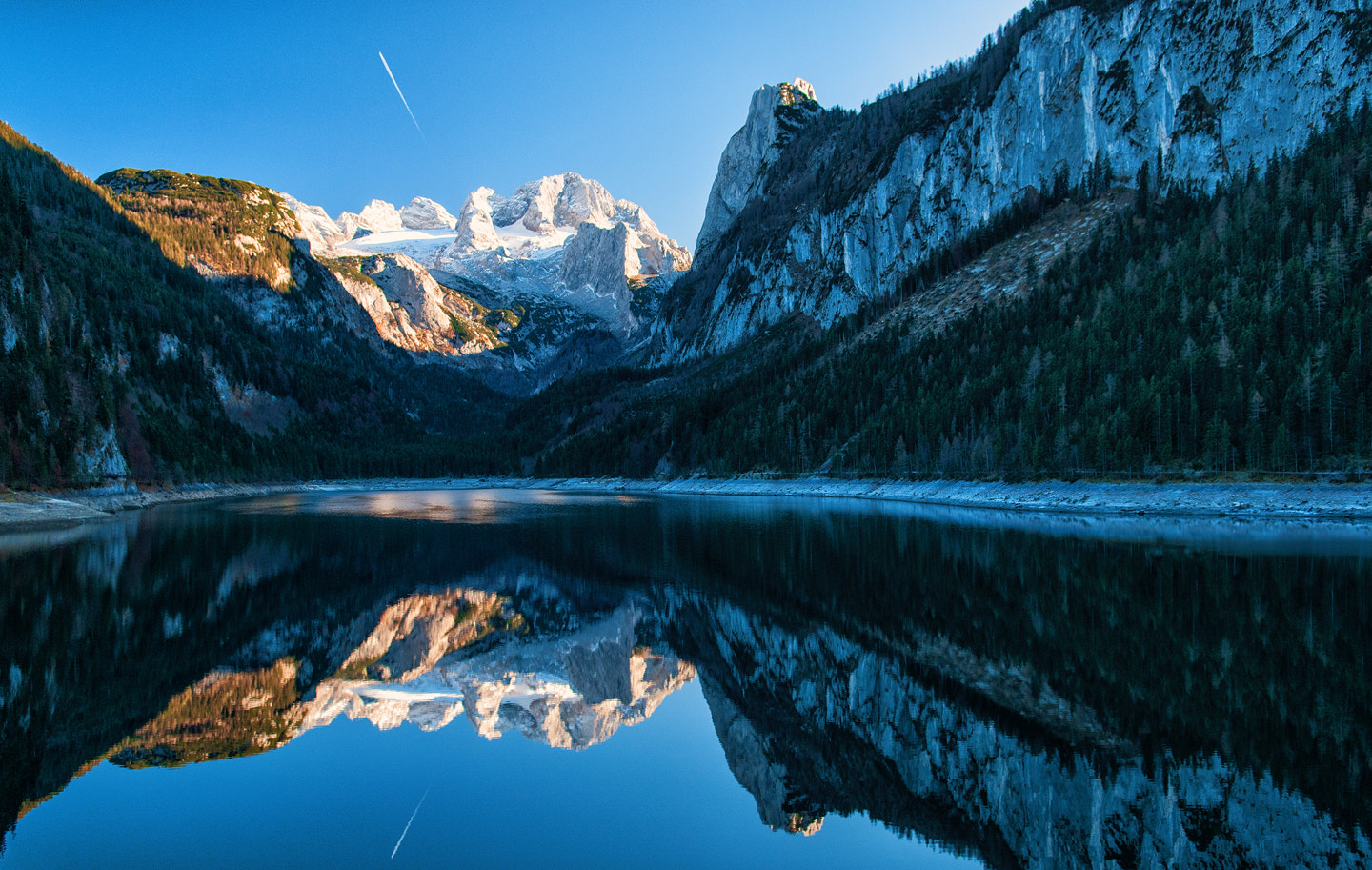 Nikon D300S sample photo. Gosau glacier photography