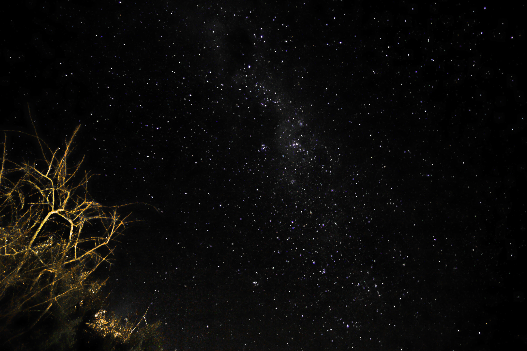 Sony SLT-A99V sample photo. Starry night photography