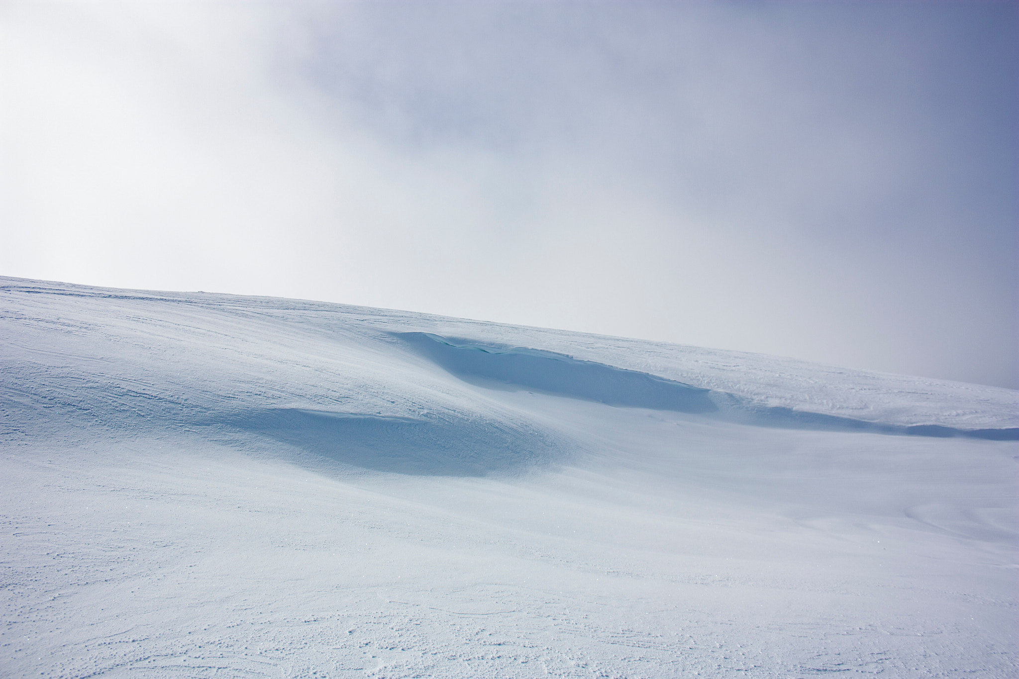 Canon EF-S 18-55mm F3.5-5.6 II sample photo. A snow hill photography