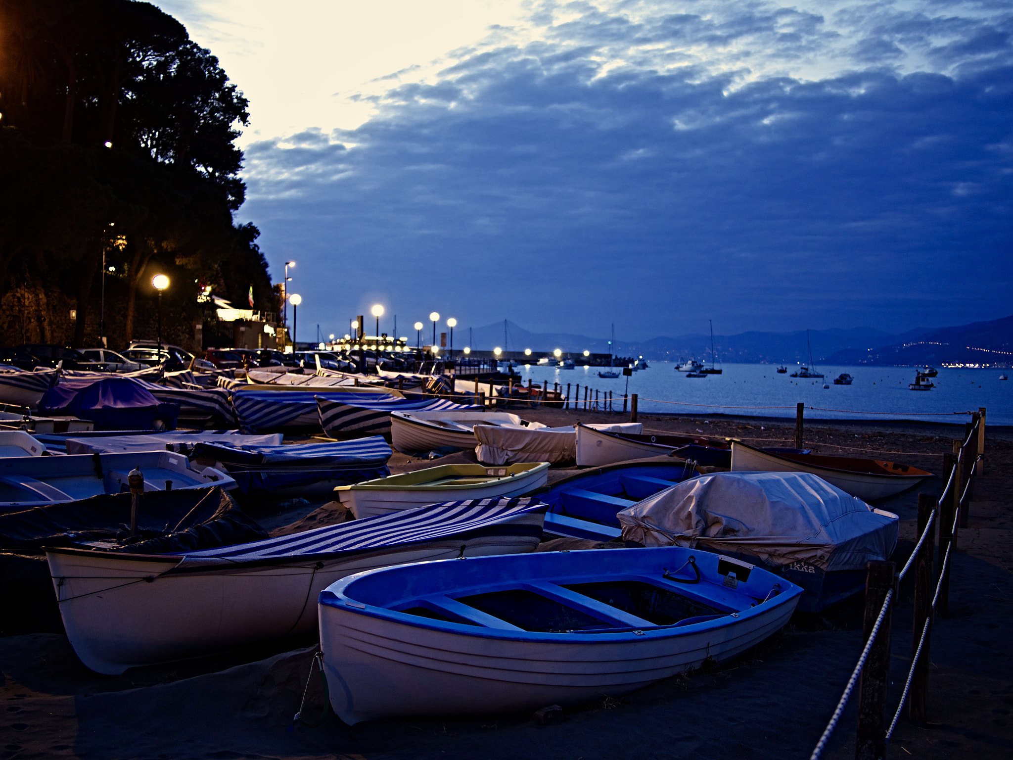 Olympus OM-D E-M10 II + LUMIX G 20/F1.7 II sample photo. Ora blu a sestri levante photography