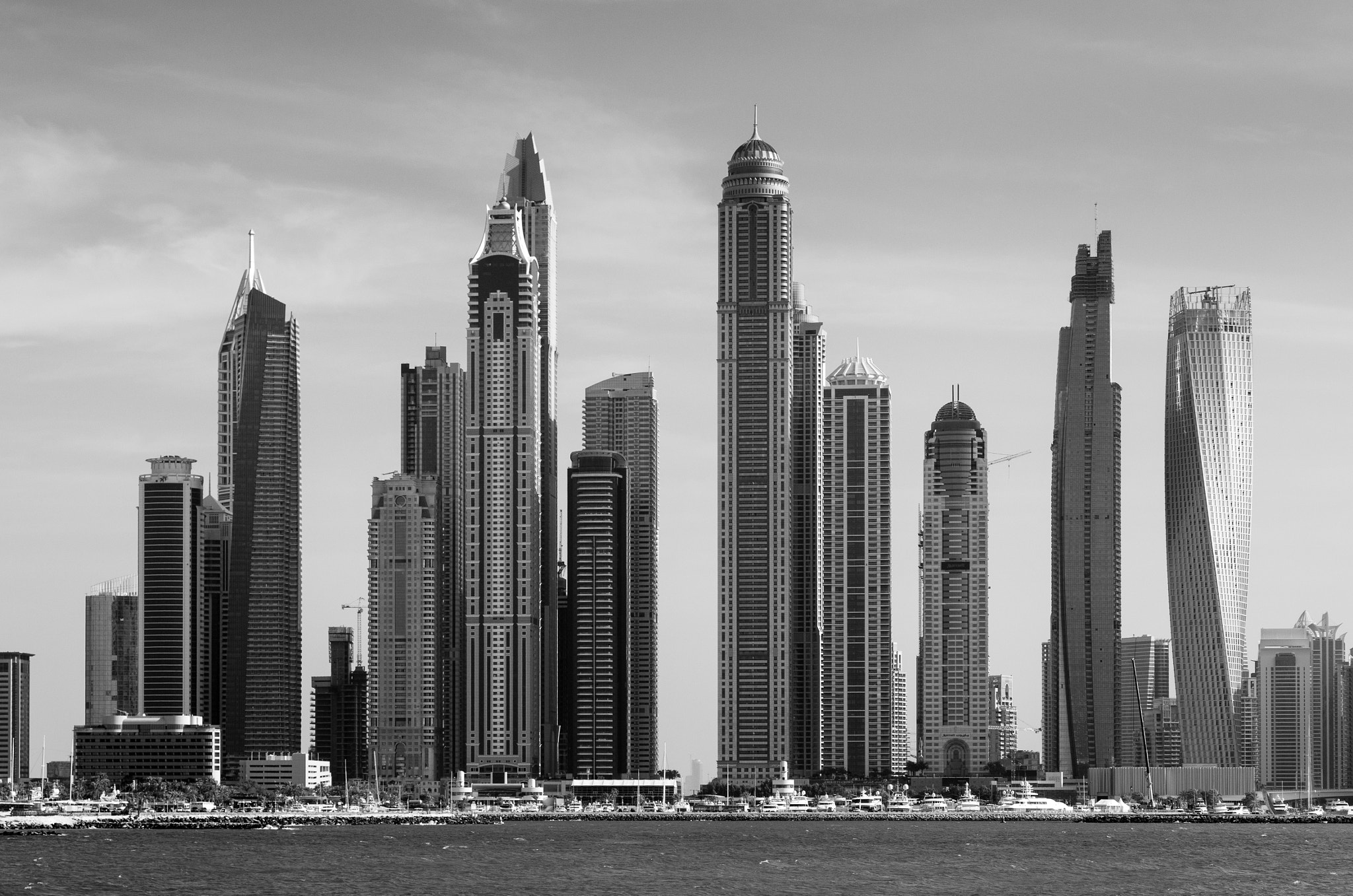 Pentax K-30 sample photo. Dubai skyline photography