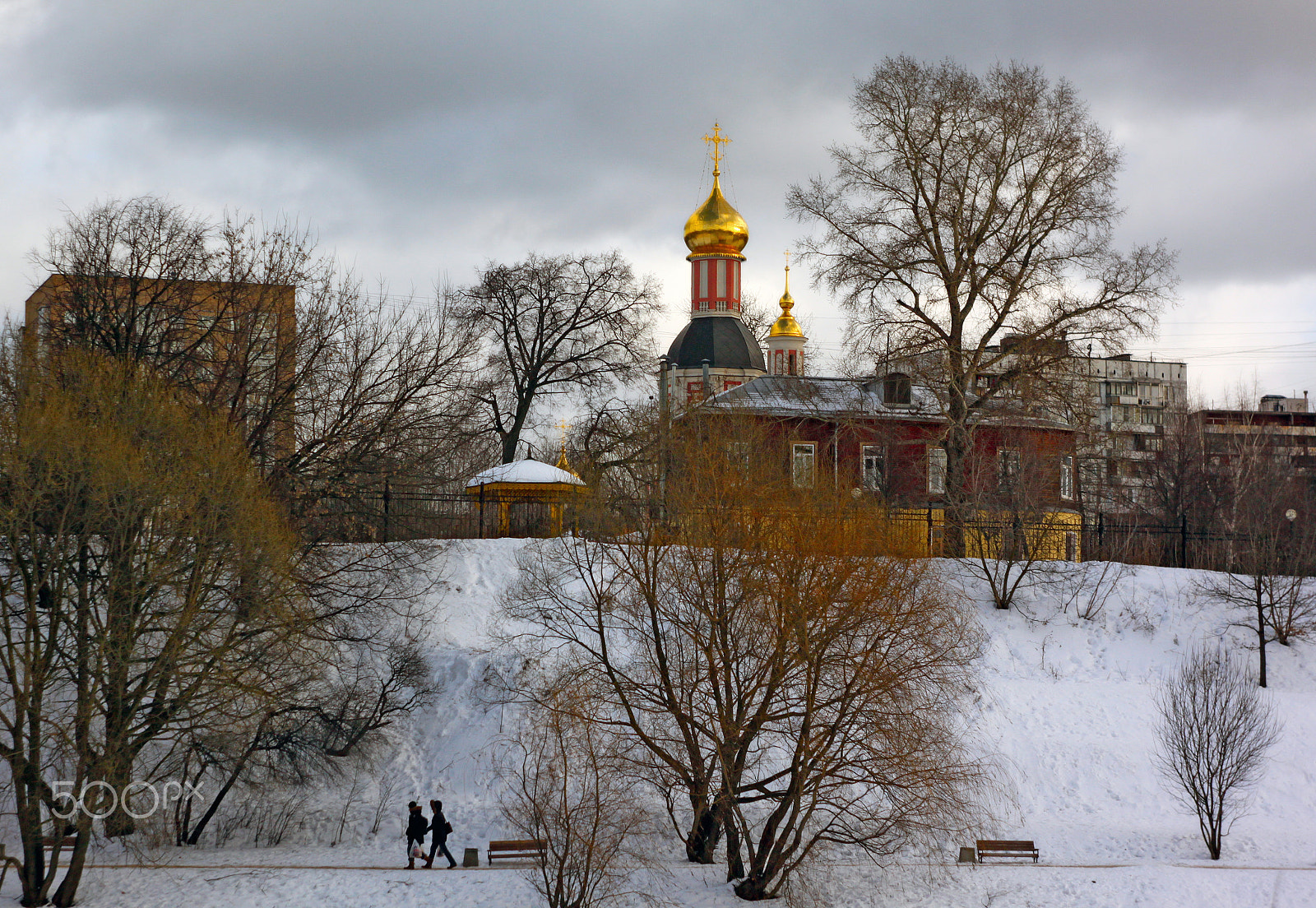 Canon EF 35-80mm f/4-5.6 sample photo. Вид на Усадьбу Свиблово... photography