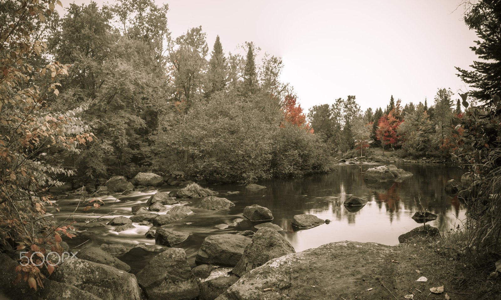 Olympus OM-D E-M1 sample photo. Autumn landscape photography