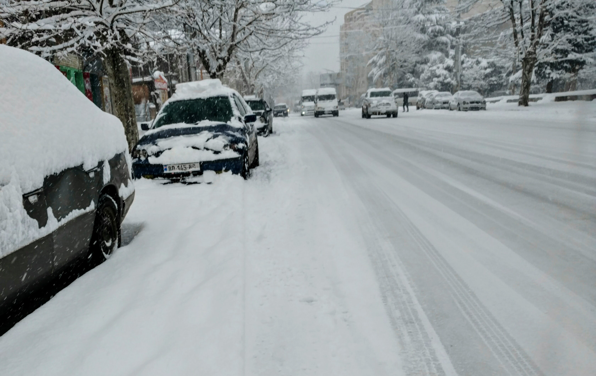 Motorola Moto X Style sample photo. Snow, kutaisi, georgia photography