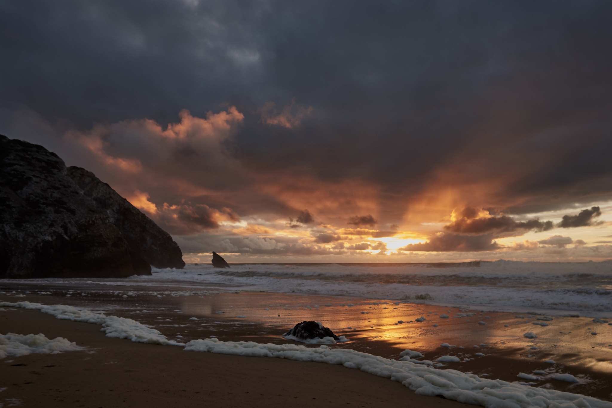 Nikon D810 sample photo. Praia da adraga iii photography