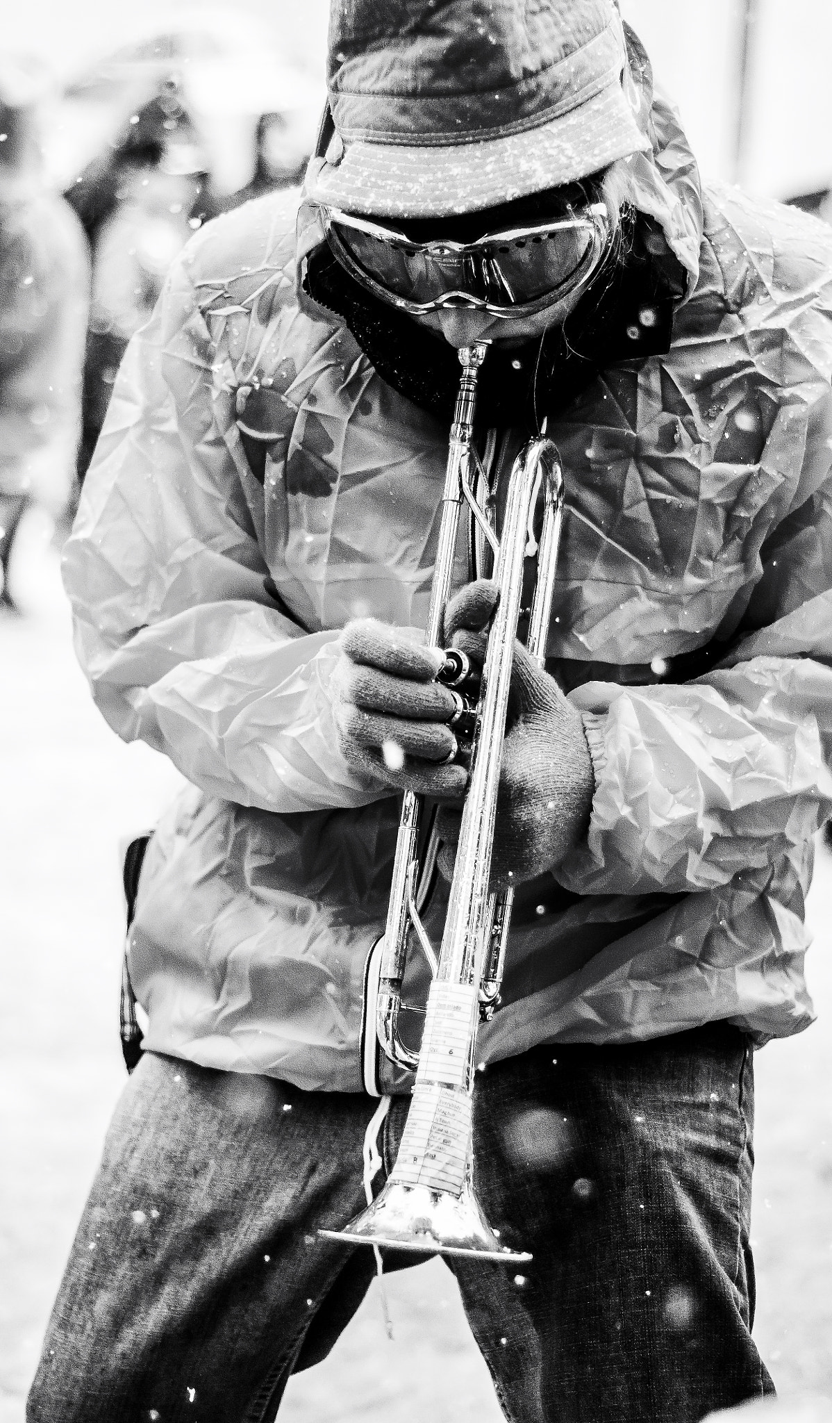 Nikon D300 + Nikon AF Nikkor 50mm F1.8D sample photo. Miles davis & the snow flakes photography