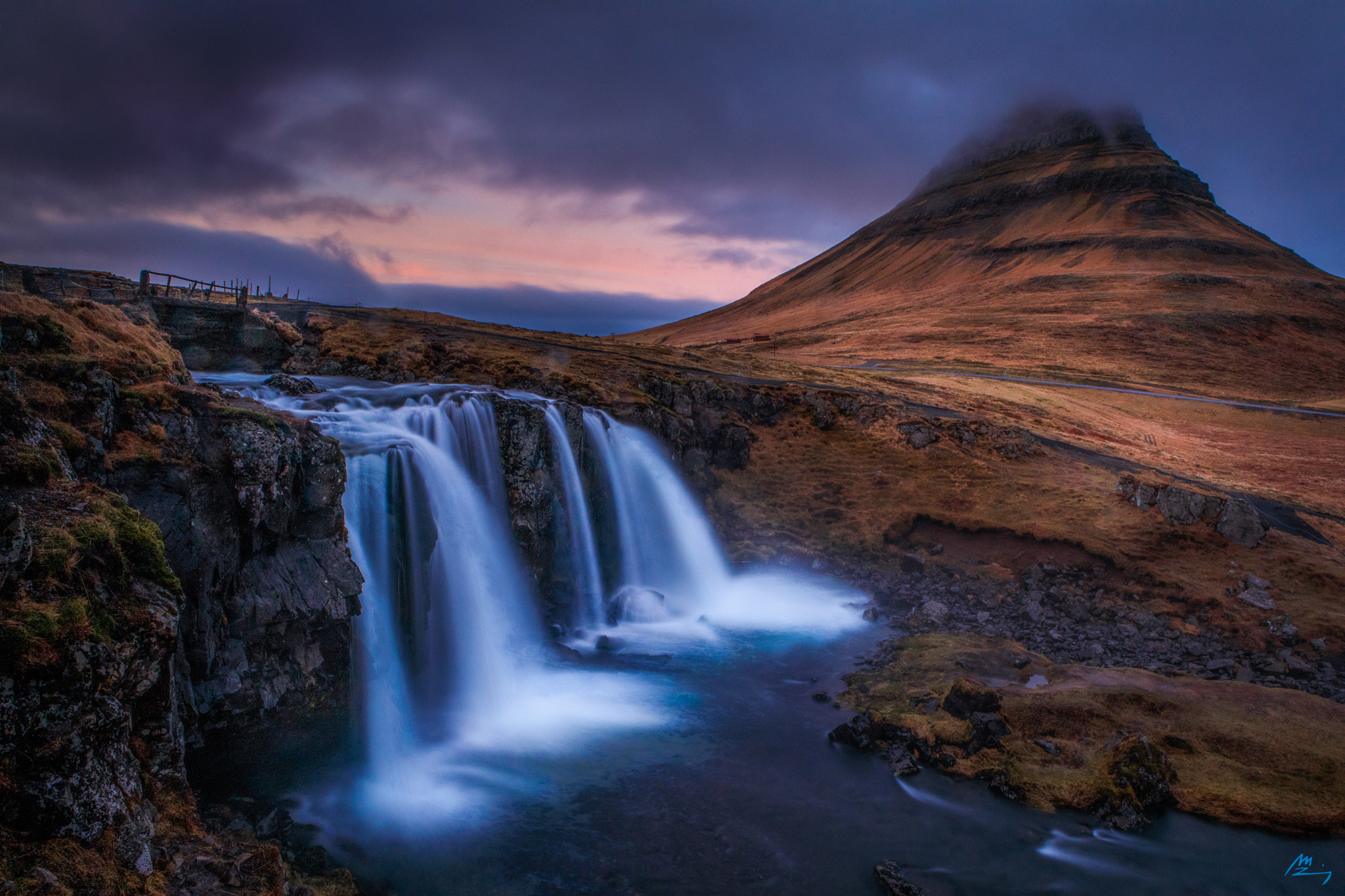 Canon EF 24-70mm F2.8L USM sample photo. Kirkjufell sunset photography