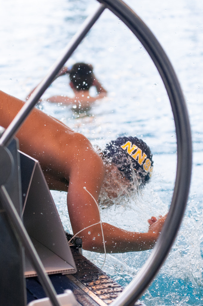 Nikon D300S sample photo. Swimmer during a competition photography