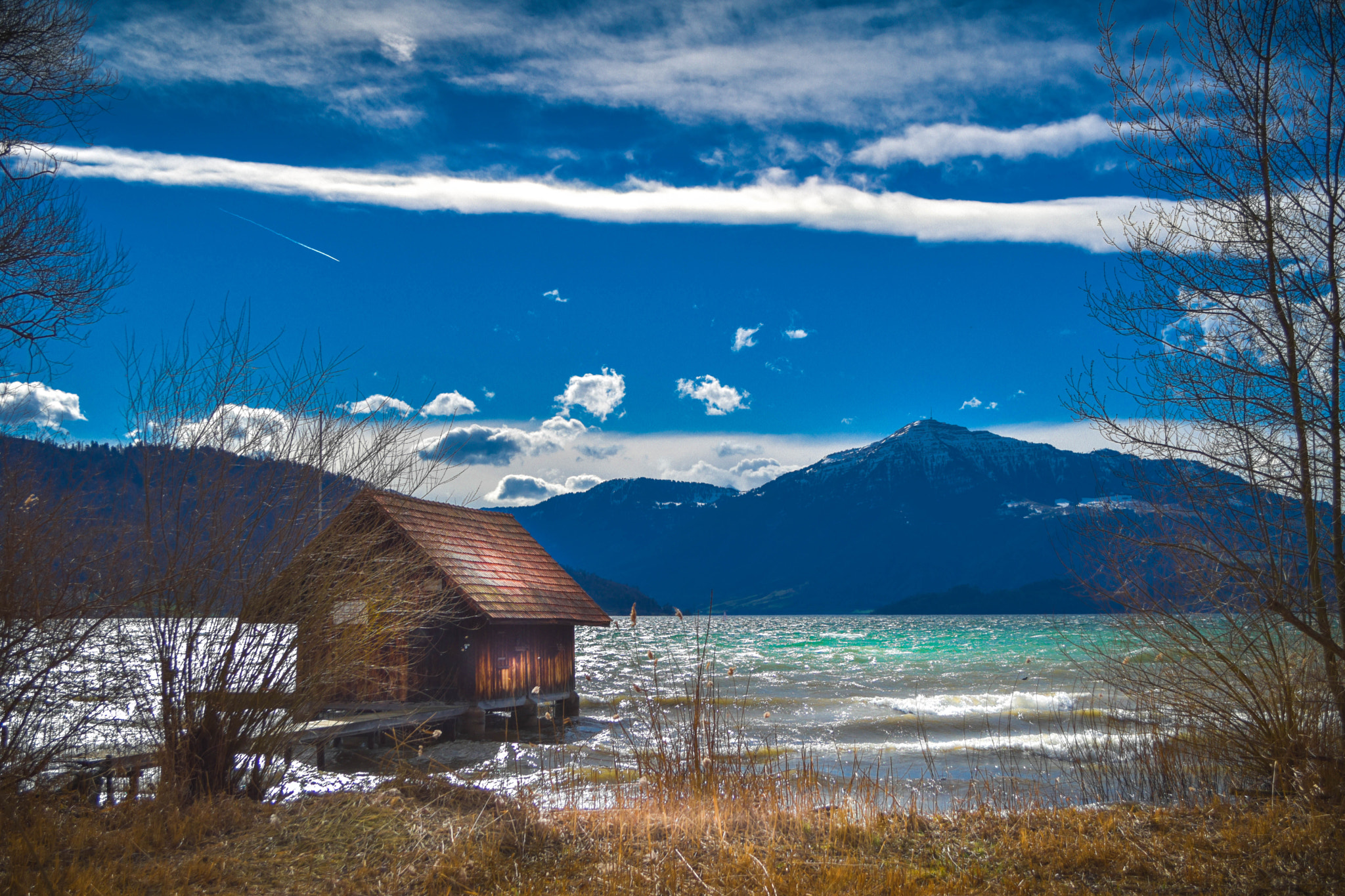 Nikon D5500 sample photo. Wind lake photography