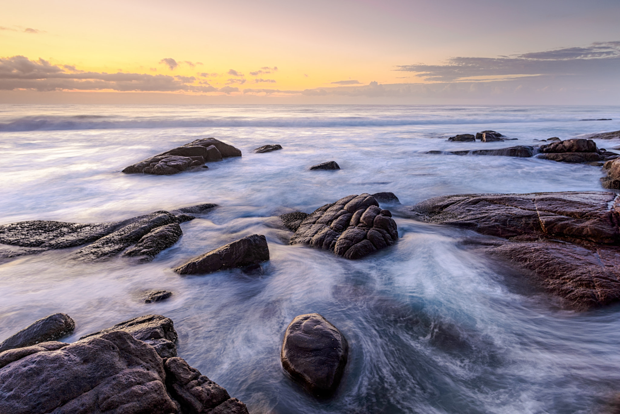Nikon D800 + Nikon AF-S Nikkor 20mm F1.8G ED sample photo. Rocky bay beach south afrika photography