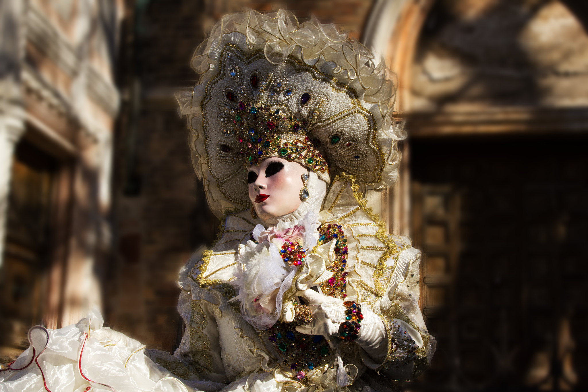 Canon EOS 550D (EOS Rebel T2i / EOS Kiss X4) + Canon EF 24-105mm F4L IS USM sample photo. Venice carnival photography