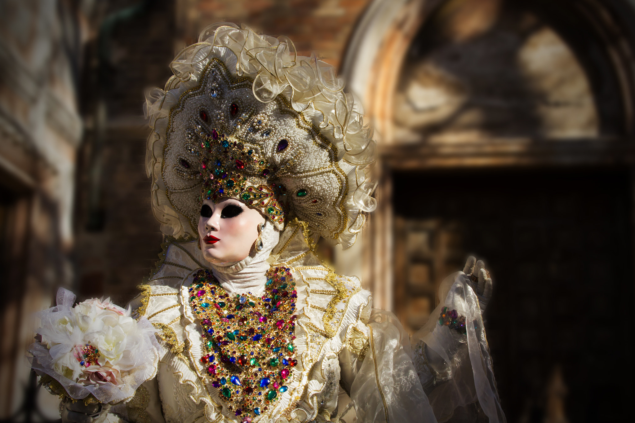 Canon EOS 550D (EOS Rebel T2i / EOS Kiss X4) + Canon EF 24-105mm F4L IS USM sample photo. Venice carnival photography