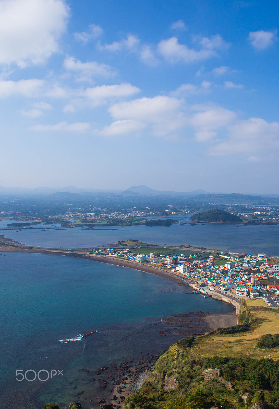 Canon EF 24mm F2.8 IS USM sample photo. Seongsan ilchulbong peak, jeju 성산일출봉제주 photography