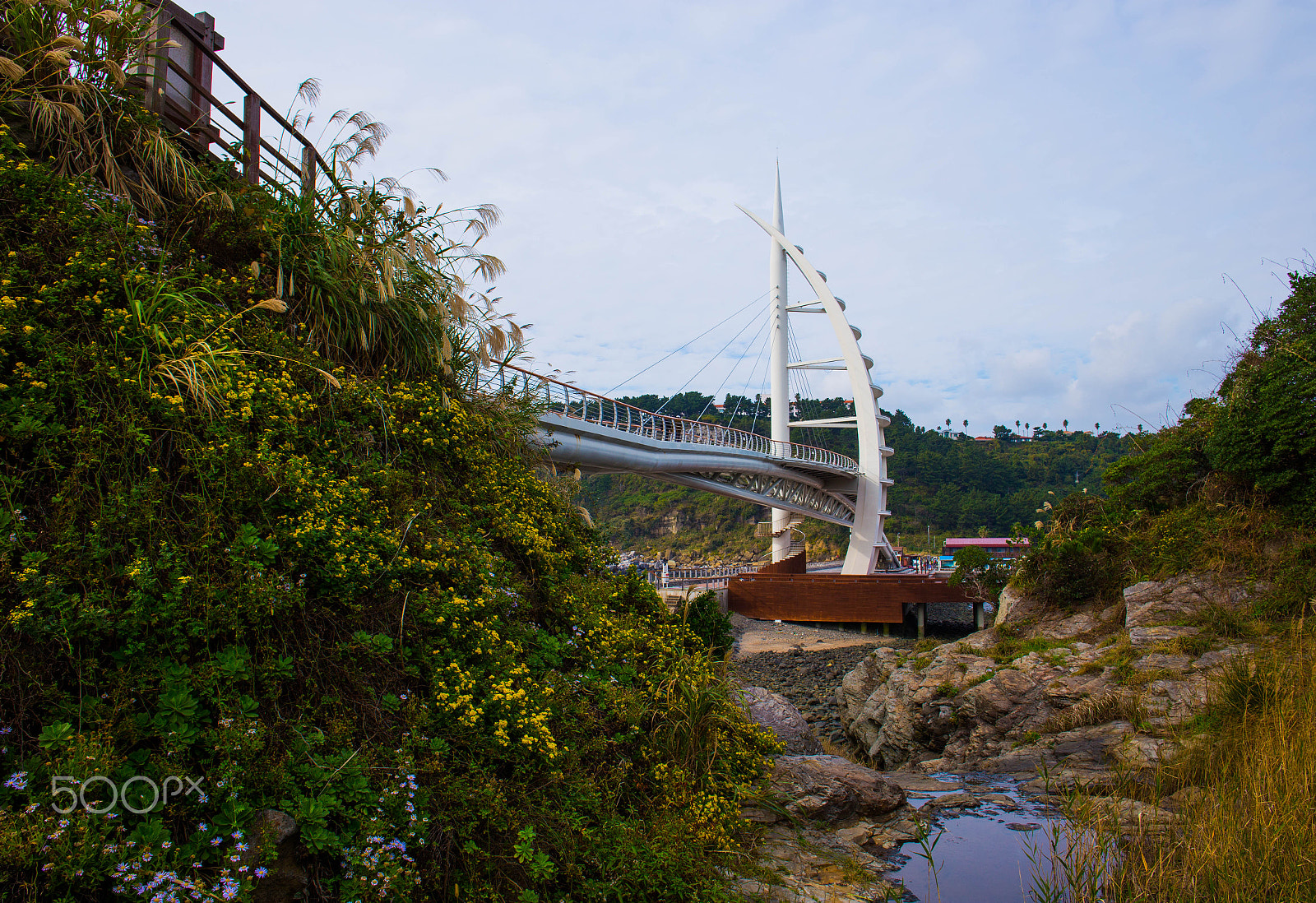 Canon EF 24mm F2.8 IS USM sample photo. Saeseom island saeyeongyo bridge (새섬 새연교), photography