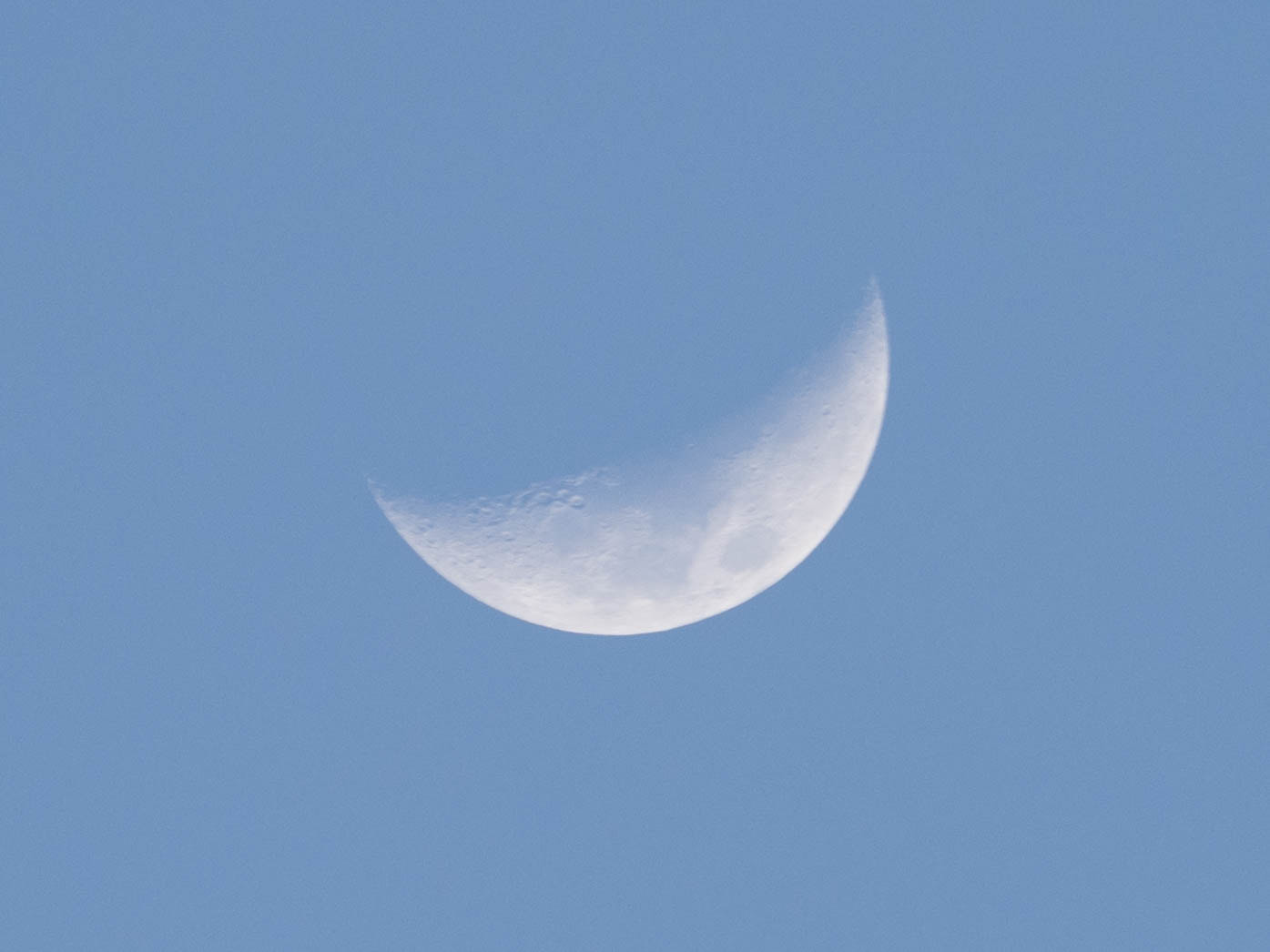 Olympus OM-D E-M1 Mark II + Olympus M.Zuiko Digital ED 40-150mm F2.8 Pro sample photo. Waxing moon late afternoon, feb. 04,2017 photography