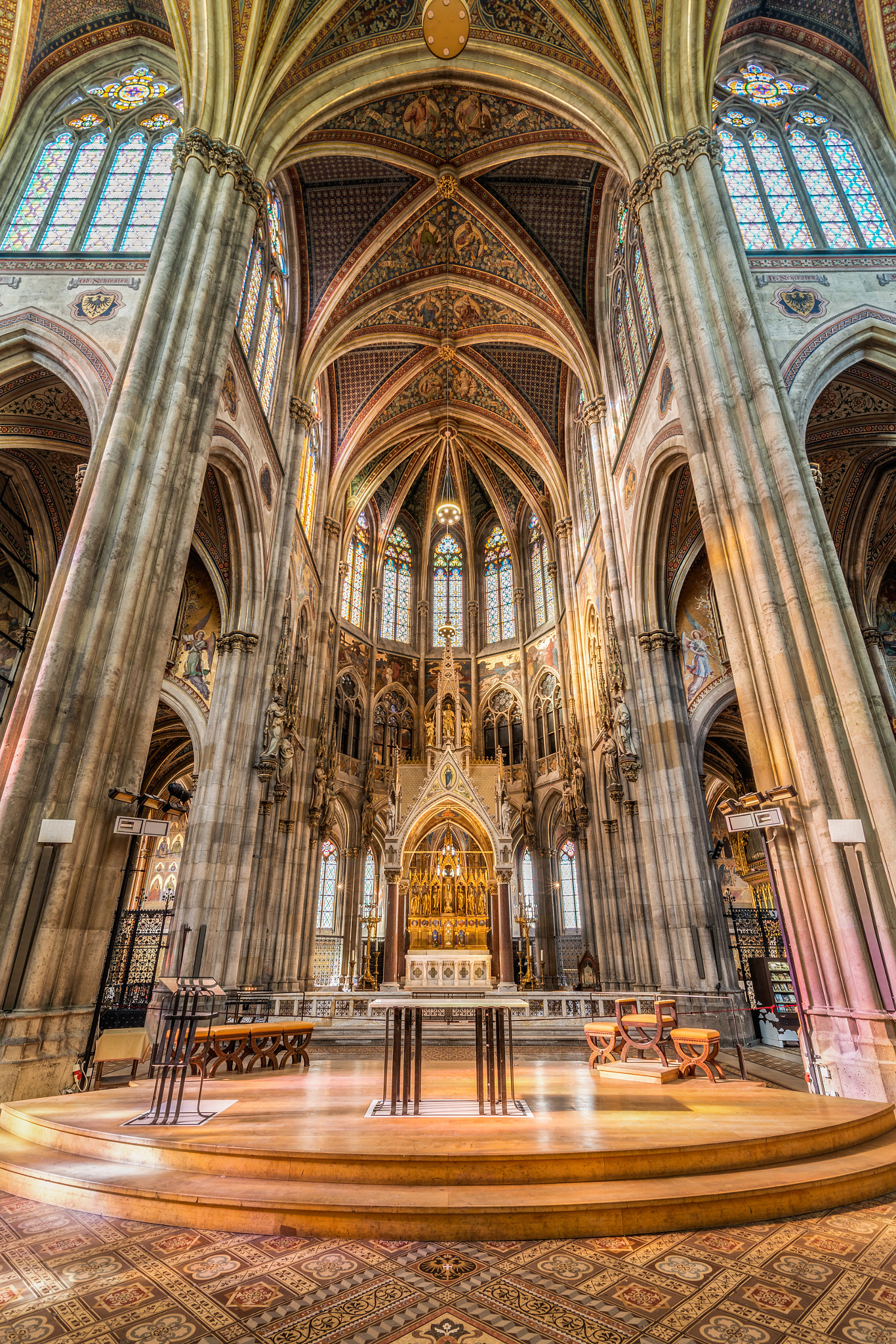 Tokina AT-X 16-28mm F2.8 Pro FX sample photo. Votivkirche photography