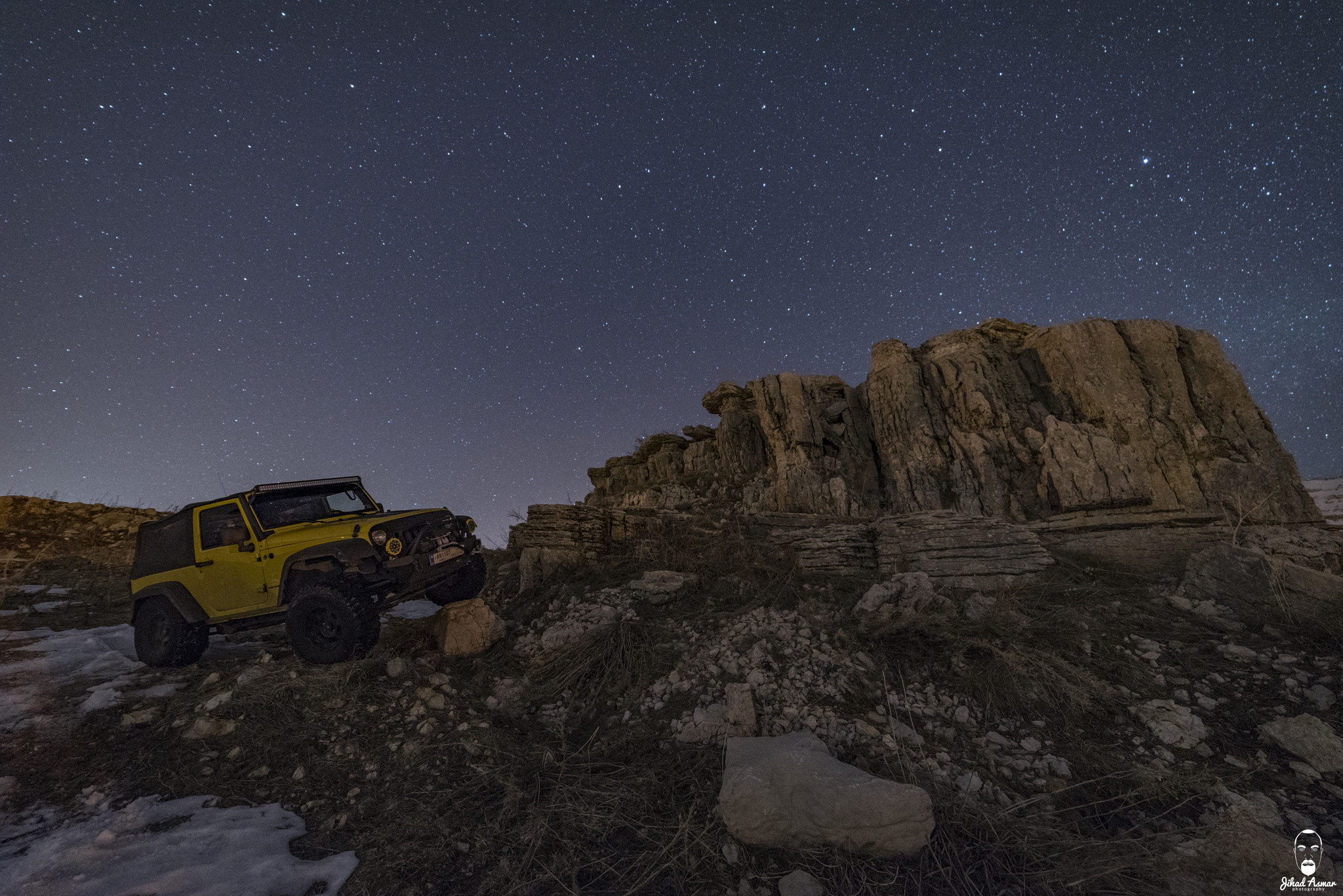 Nikon D750 sample photo. An offroad night under the stars - lebanon photography