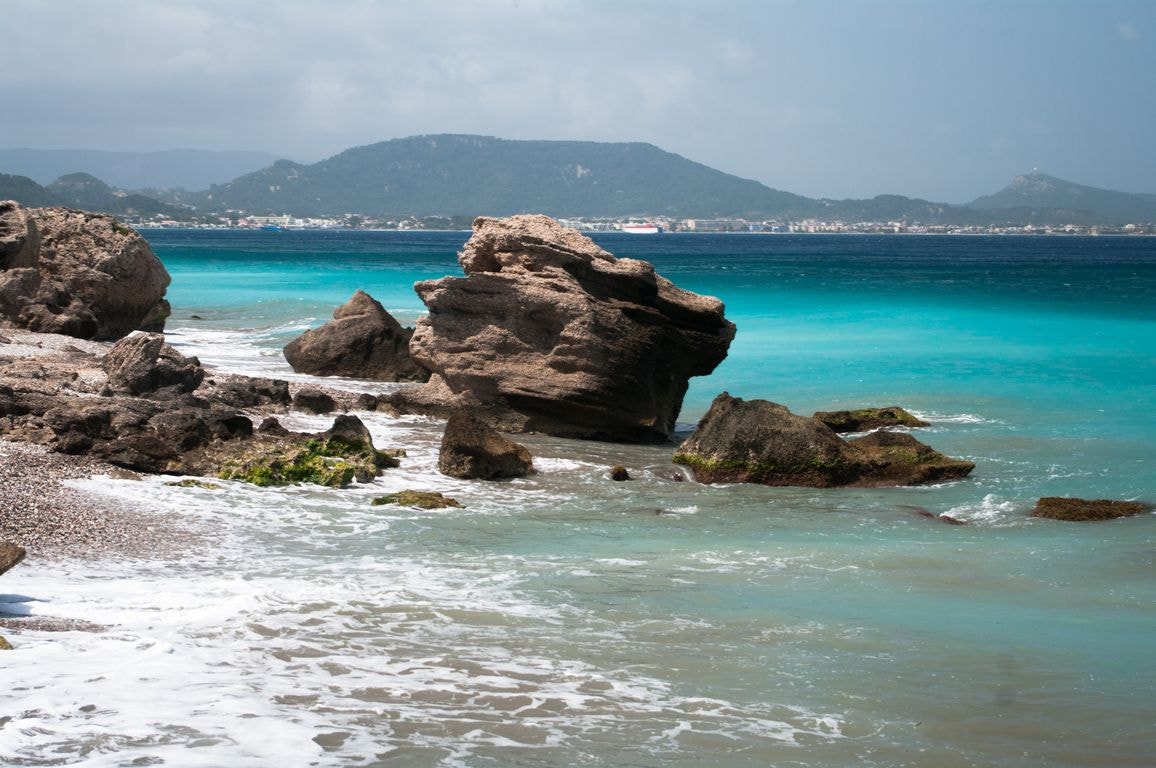 Pentax K20D + Pentax smc DA 18-55mm F3.5-5.6 ED AL II (IF) sample photo. The aegean sea photography