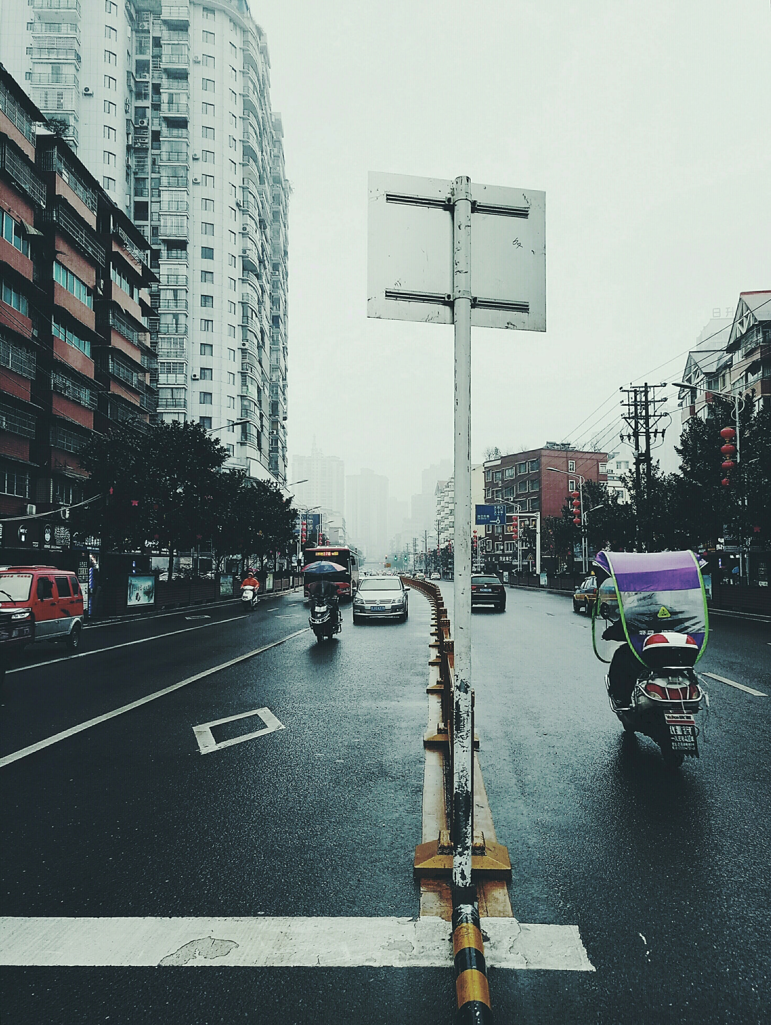 Meizu PRO 6s sample photo. 下雨天 photography
