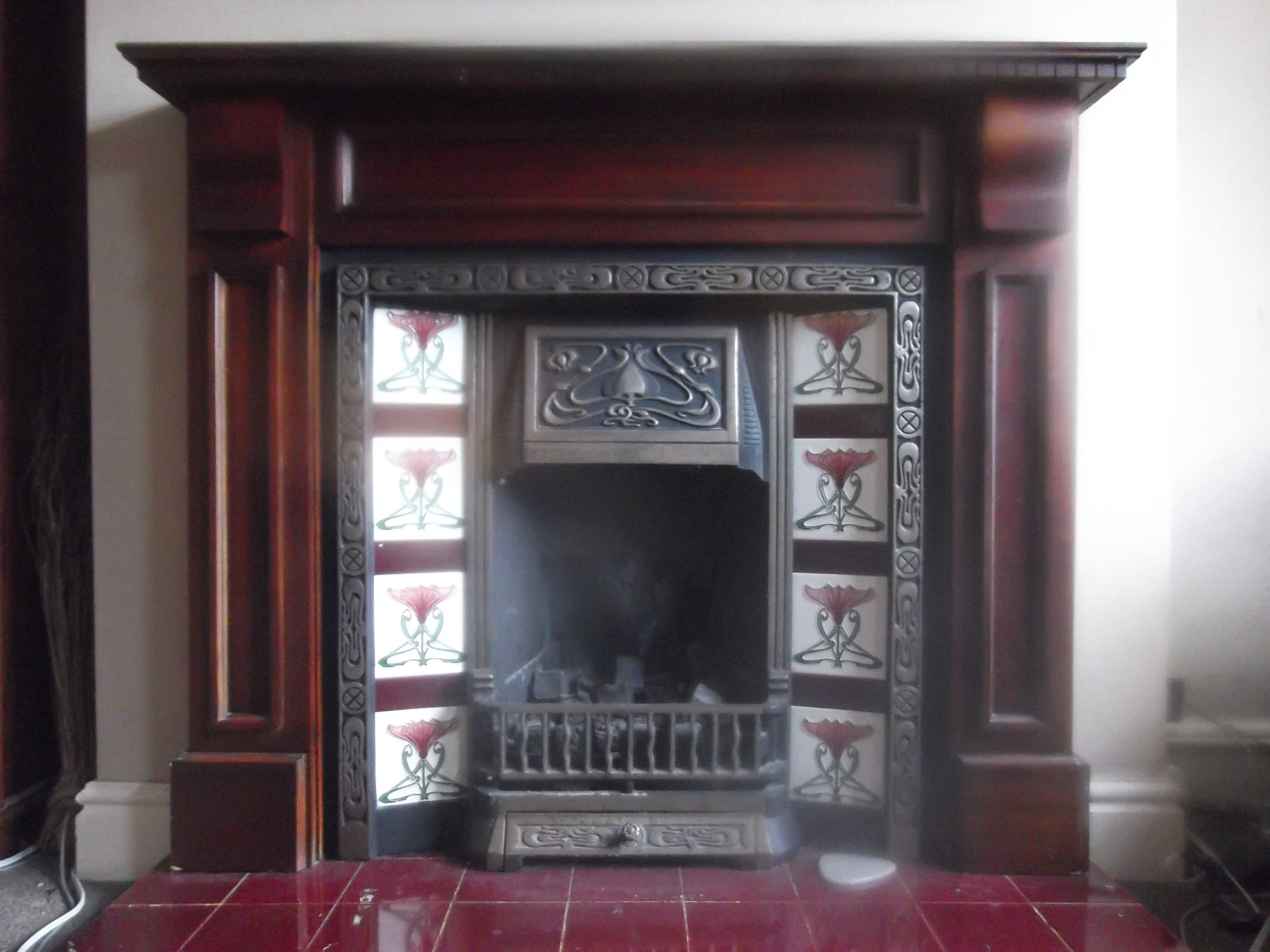 Fujifilm FinePix T350 sample photo. Fireplace photography