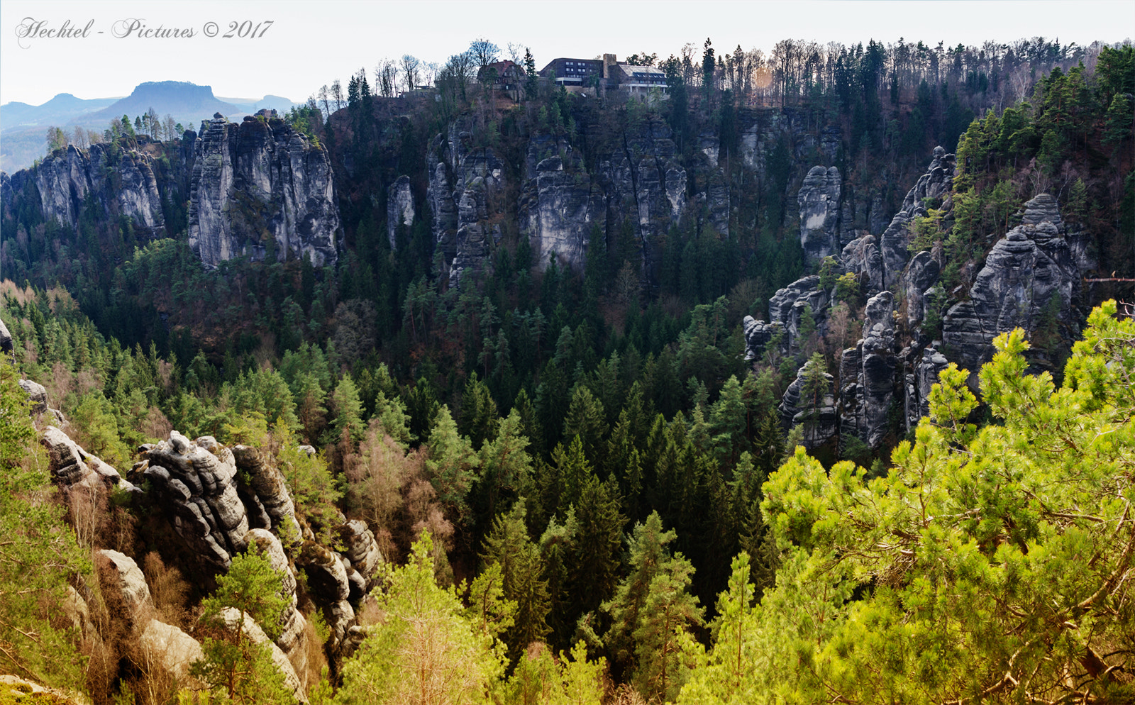 Nikon D7000 + Sigma 17-70mm F2.8-4 DC Macro OS HSM sample photo. Panorama bastei photography