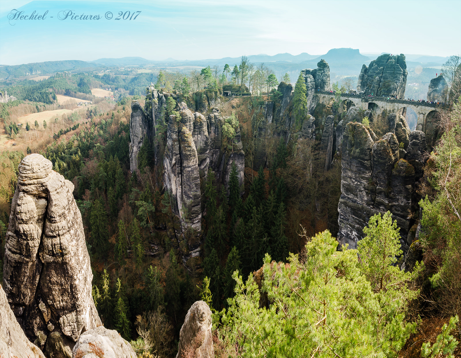 Sigma 17-70mm F2.8-4 DC Macro OS HSM sample photo. Panorama bastei photography