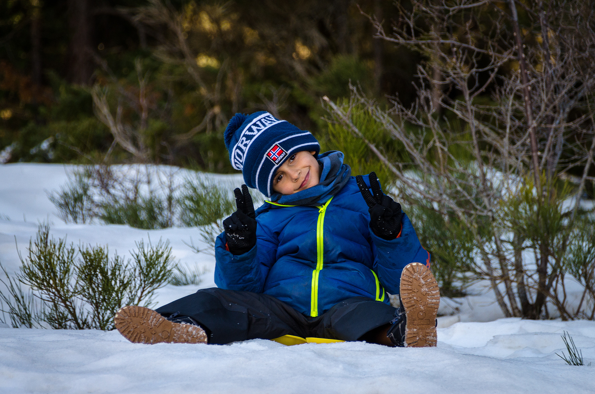 Sigma 18-250mm F3.5-6.3 DC Macro OS HSM sample photo. Snowboy photography