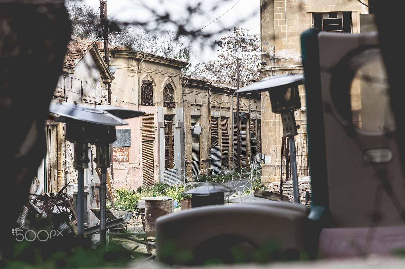 Canon EOS 60D + Sigma 24-70mm F2.8 EX DG Macro sample photo. No man's land, nicosia, cyprus photography