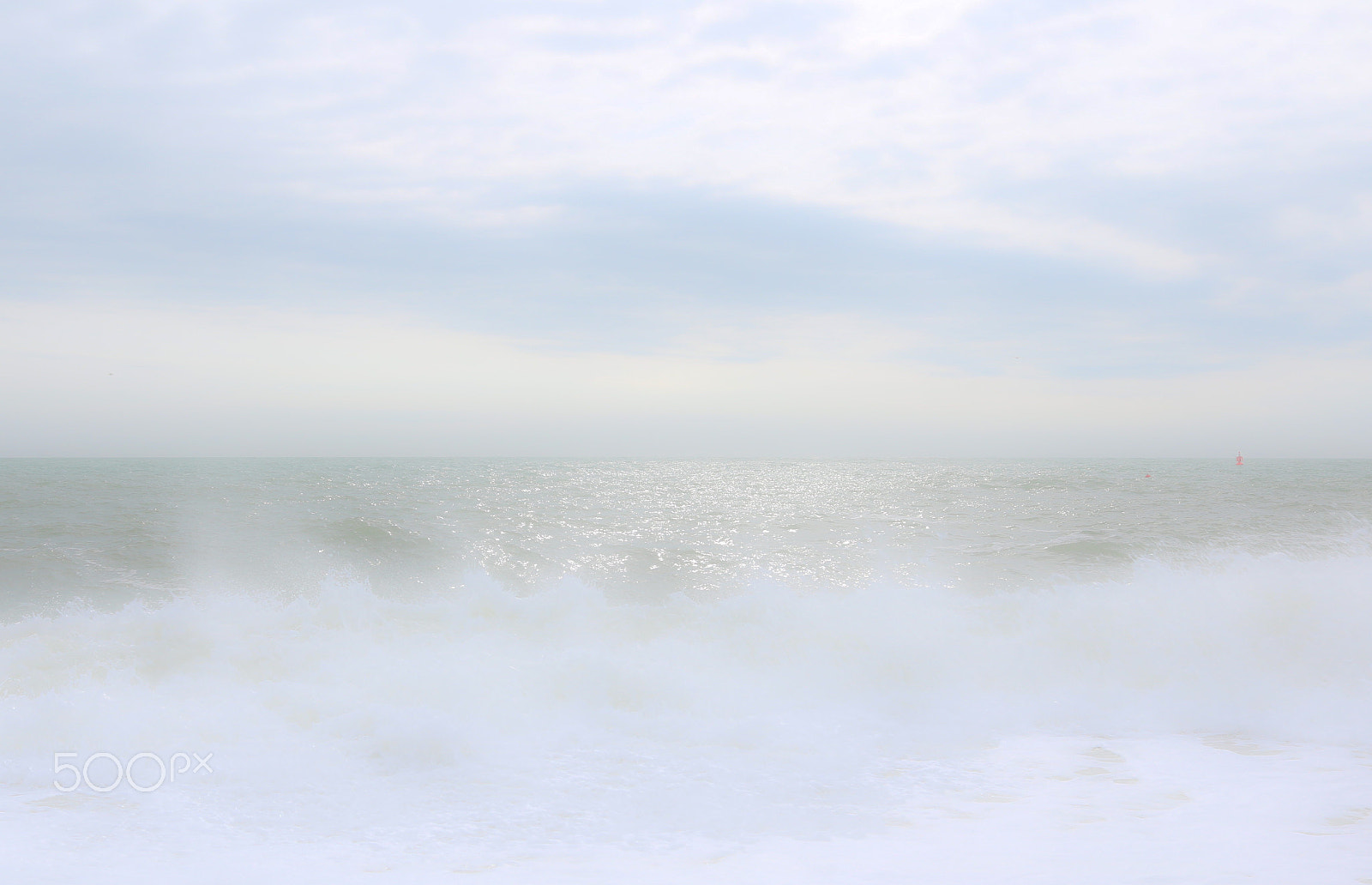 Canon EF-S 24mm F2.8 STM sample photo. Dreamy sea photography