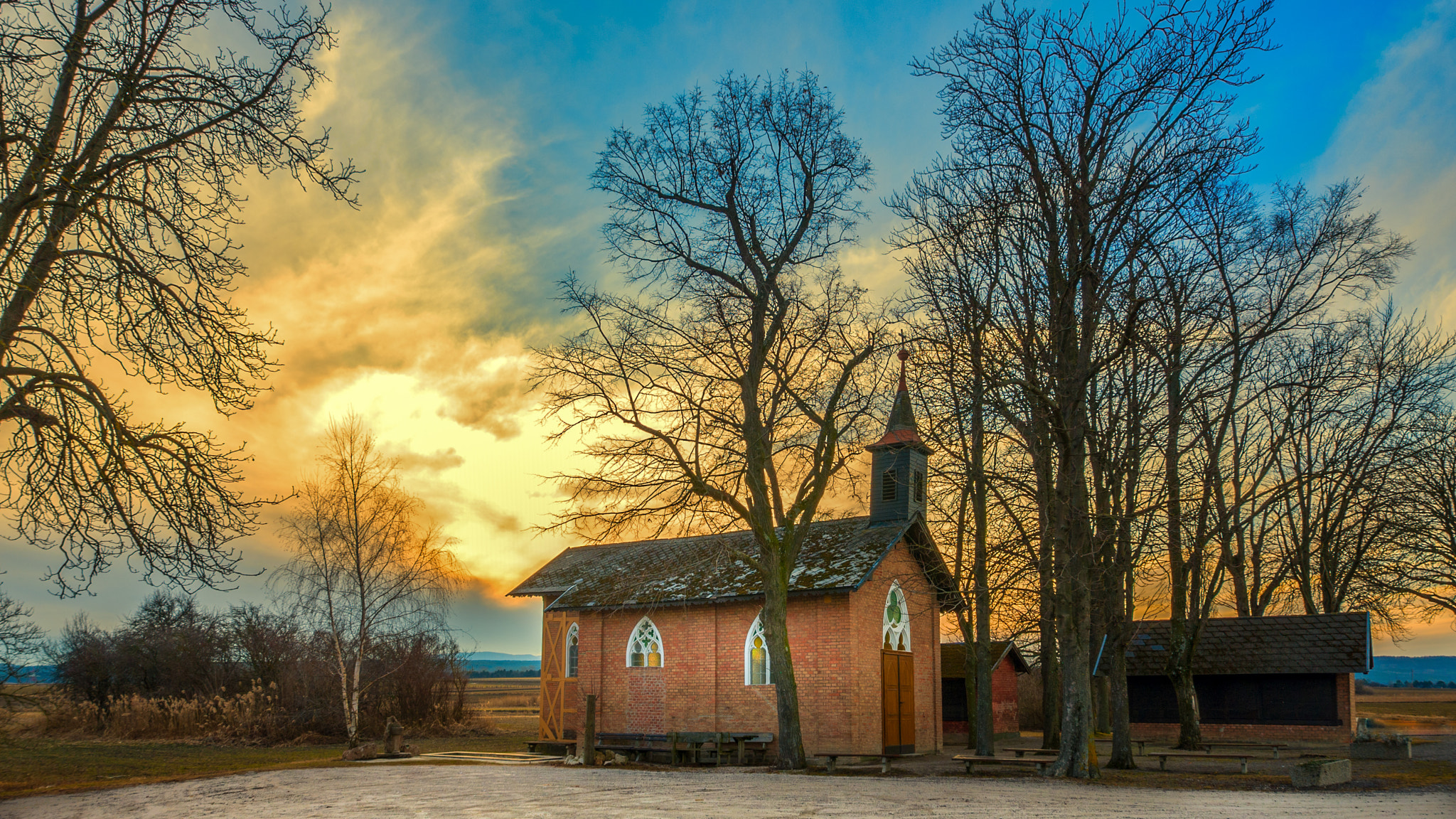 Nikon D700 + Sigma 12-24mm F4.5-5.6 II DG HSM sample photo. Chapel photography