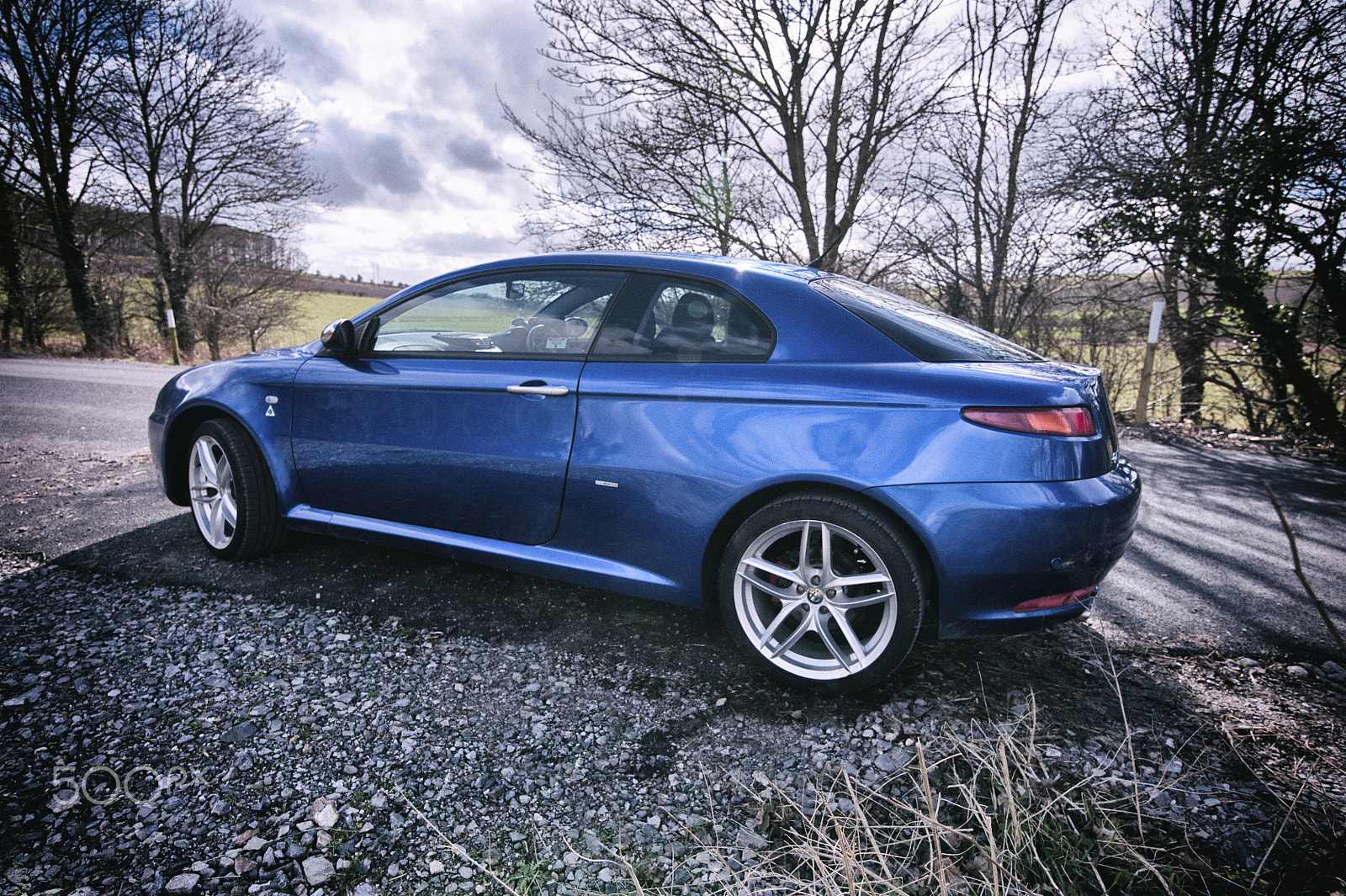 Nikon D700 sample photo. Alfa romeo gt photography