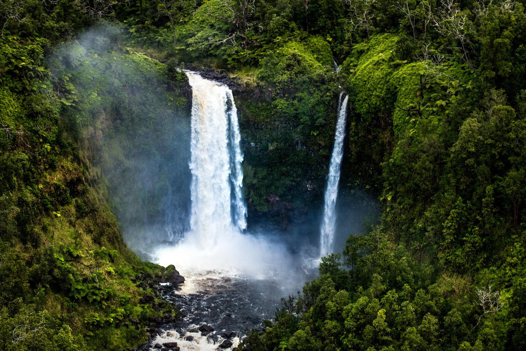 Canon EOS 5DS sample photo. Waterfall in untouched nature photography