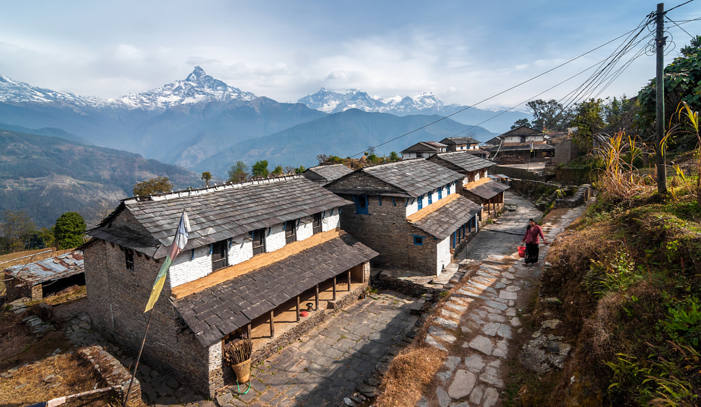 Simple living: One morning at Dhampus by Nix Shakya on 500px.com