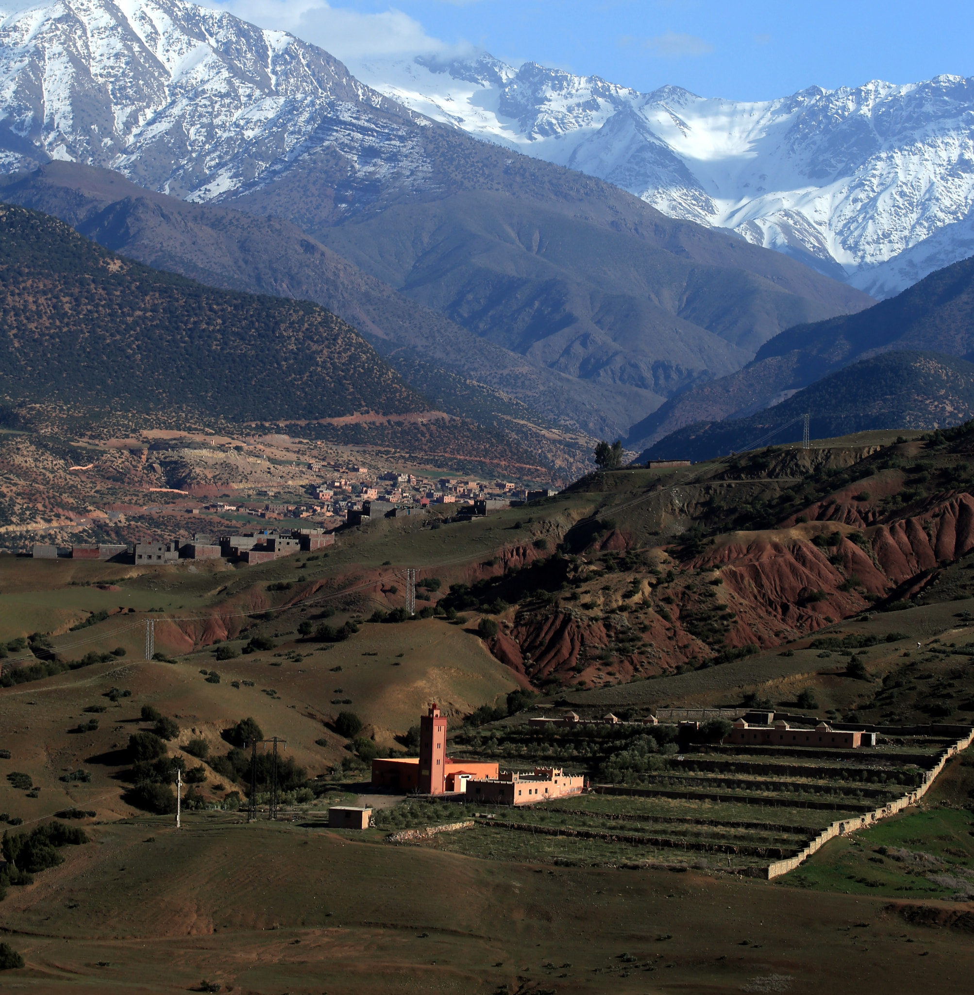 Canon EF 80-200mm f/2.8L sample photo. Over the atlas mountains photography
