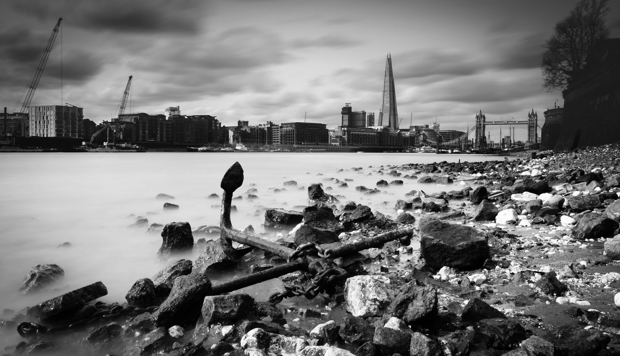 Nikon D7000 + Sigma 18-35mm F1.8 DC HSM Art sample photo. Anchored to low tide photography