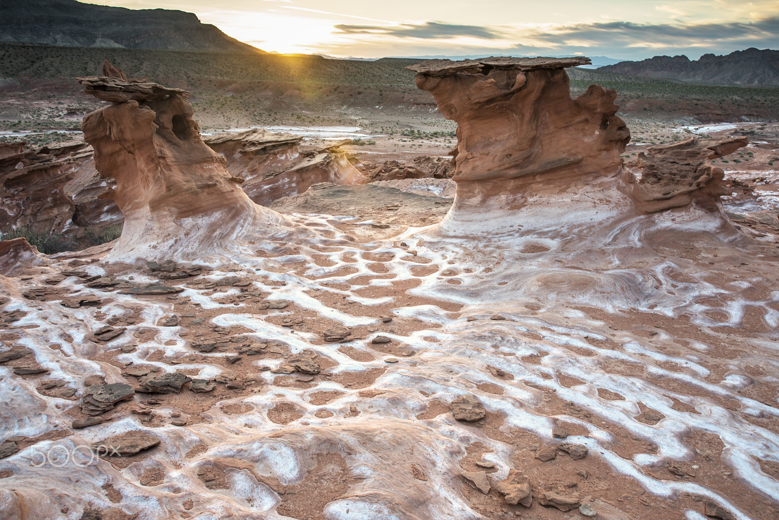 Nikon D800 + AF Zoom-Nikkor 28-105mm f/3.5-4.5D IF sample photo. Gold butte sunset photography