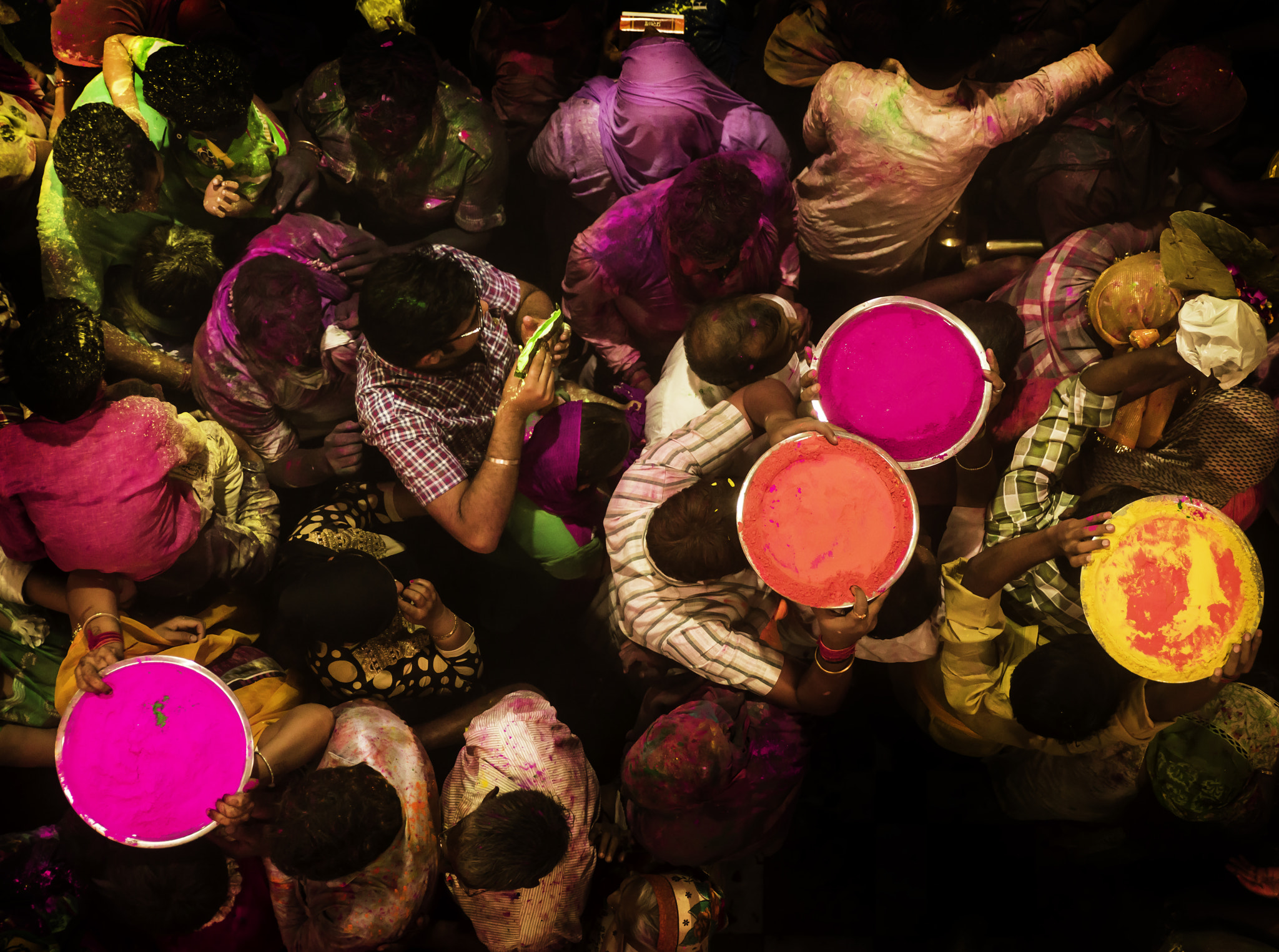 Tamron SP 24-70mm F2.8 Di VC USD sample photo. 
colourful holi - 5series photography
