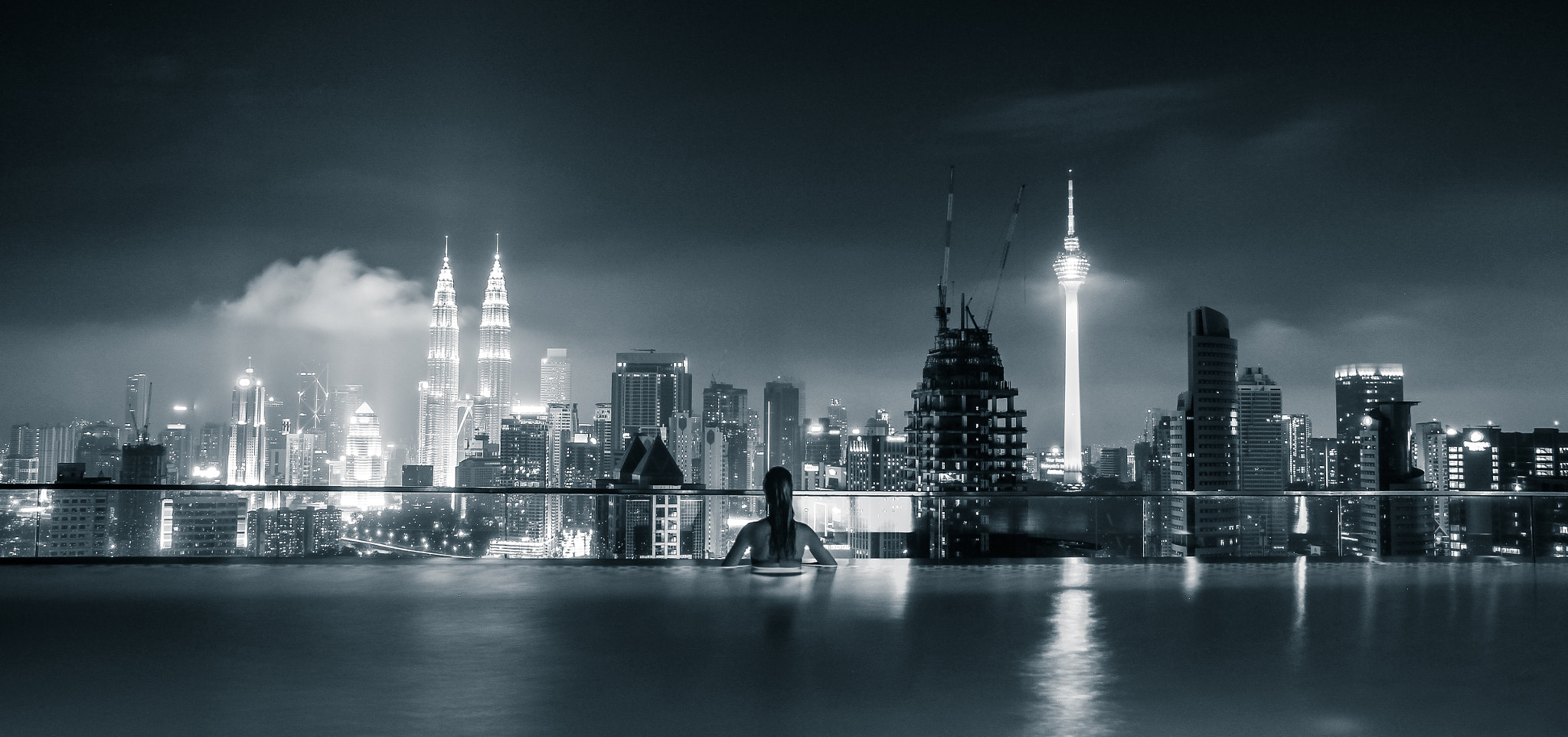 Canon EOS 550D (EOS Rebel T2i / EOS Kiss X4) sample photo. Kl skyline photography