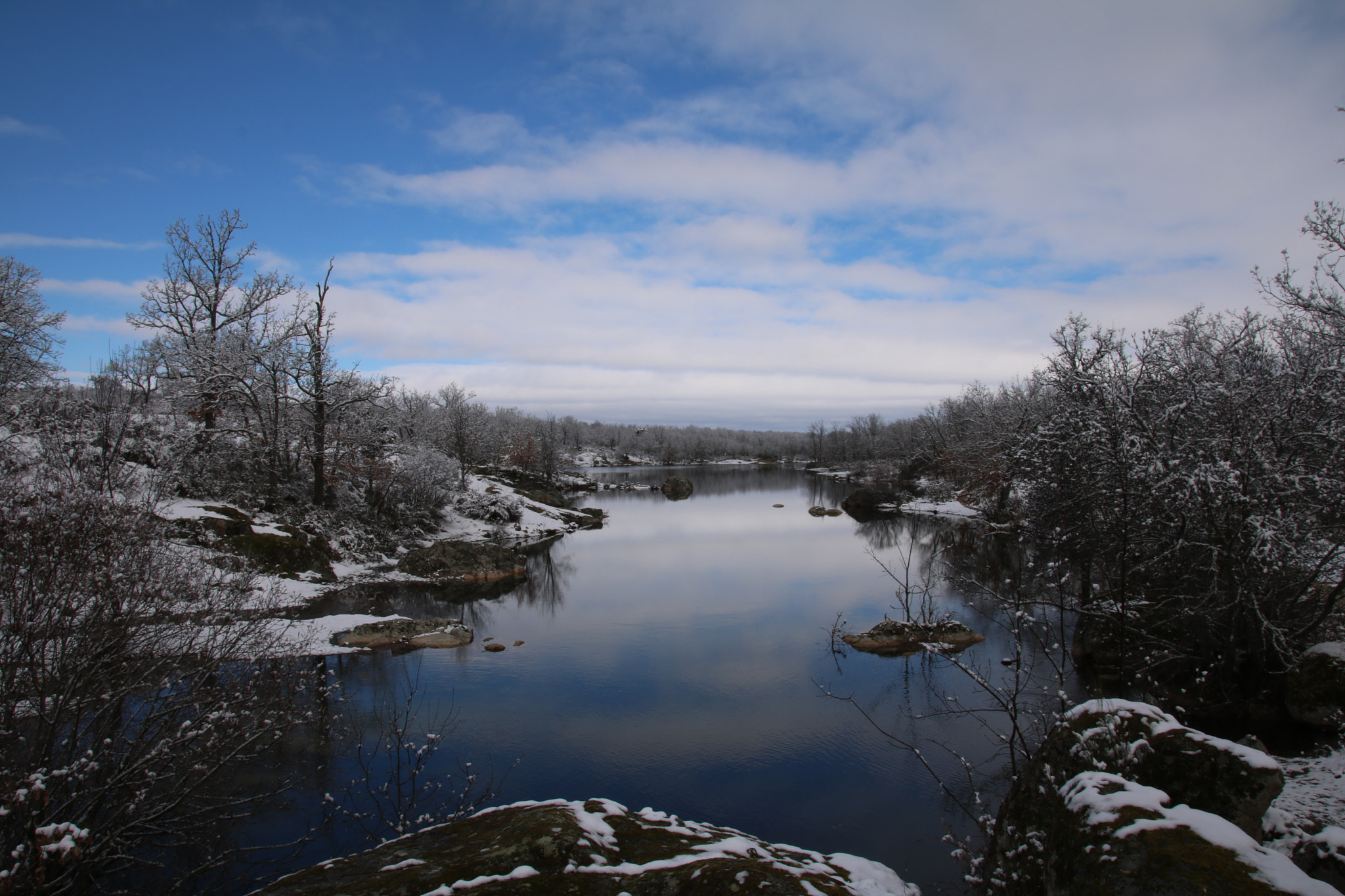 Canon EOS 750D (EOS Rebel T6i / EOS Kiss X8i) + Sigma 18-250mm F3.5-6.3 DC OS HSM sample photo. Bright winter day photography