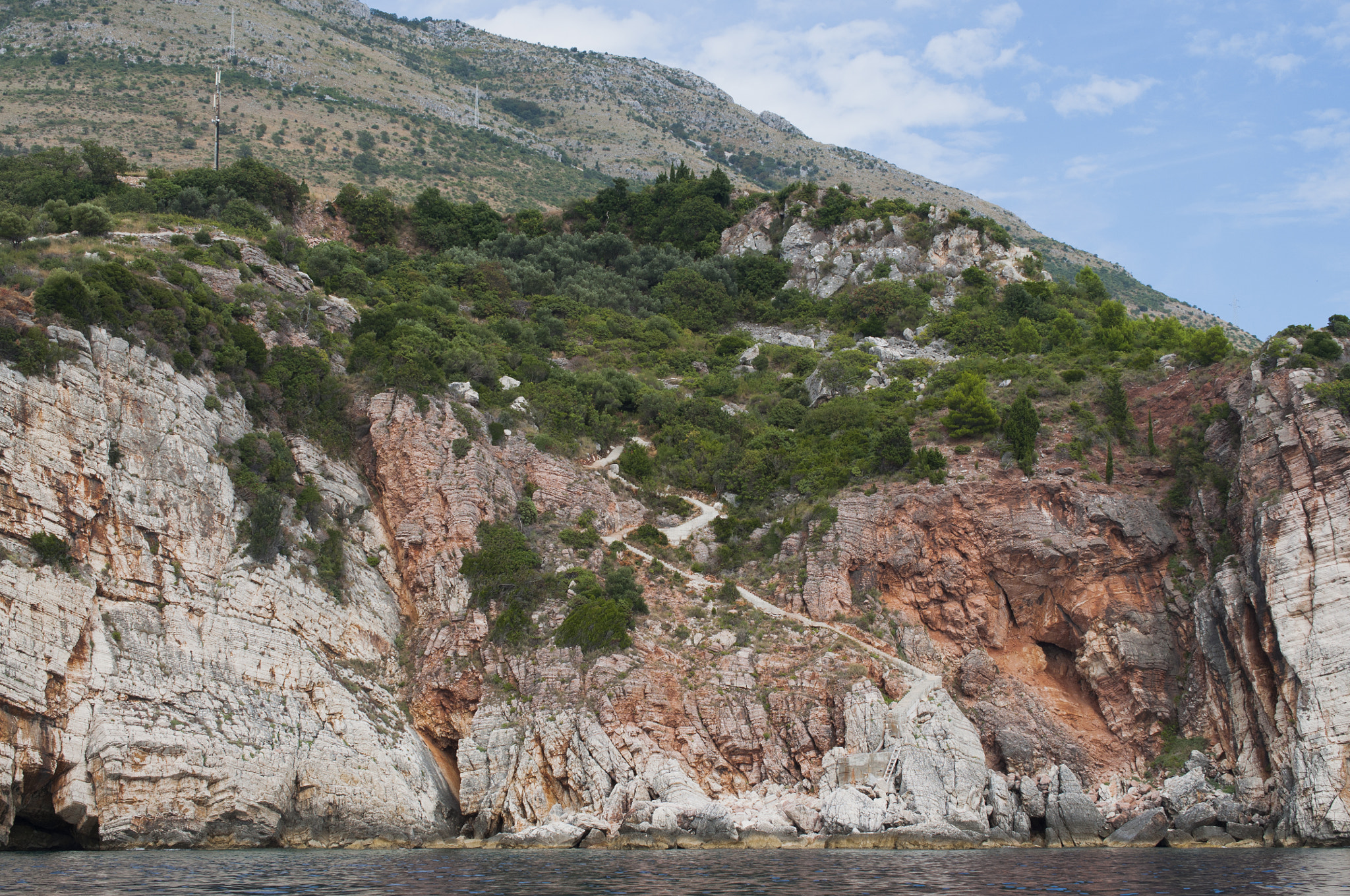 Nikon AF-S DX Micro Nikkor 40mm F2.8 sample photo. Coast of petrovac photography