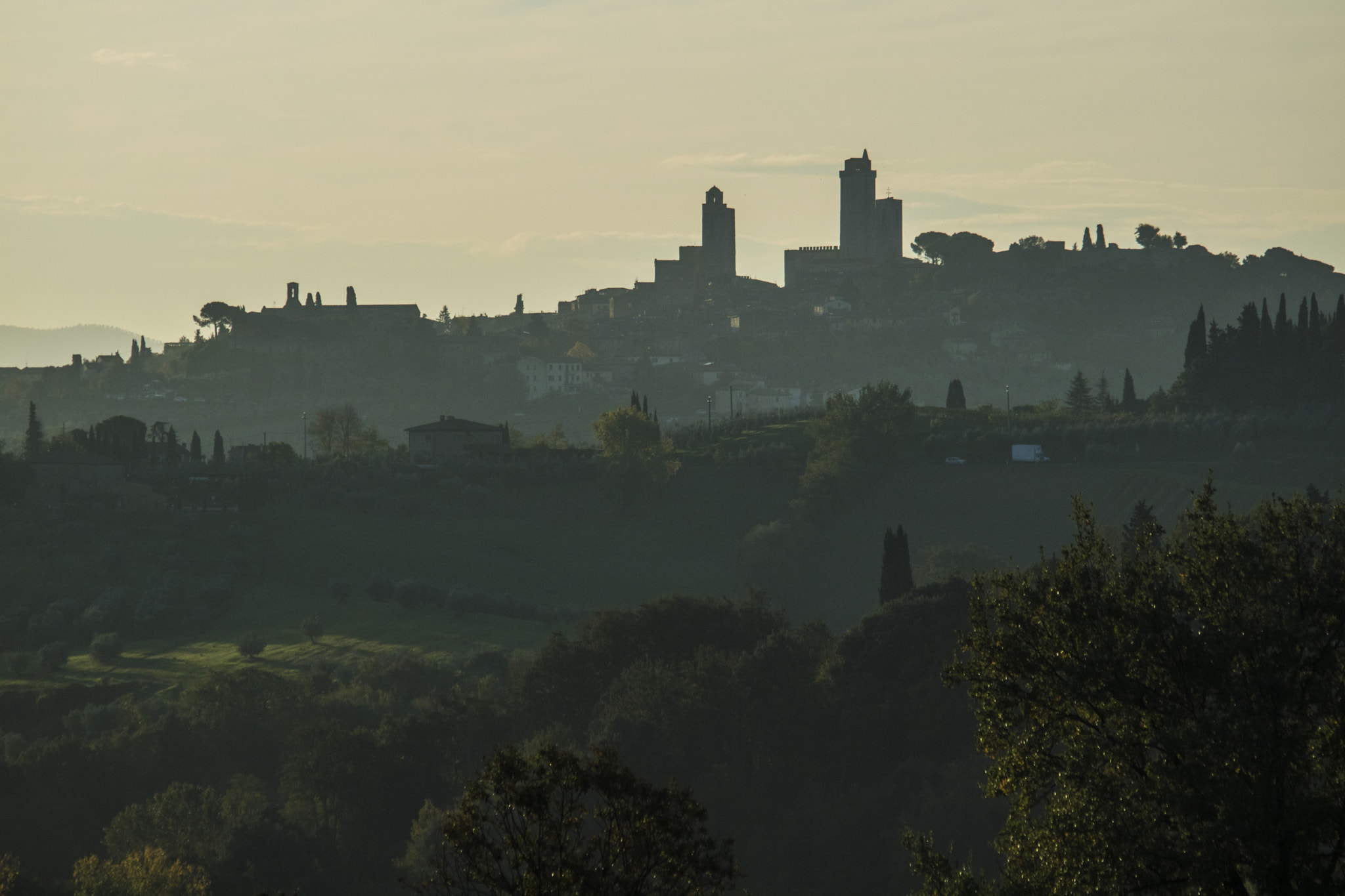 Canon EF 75-300mm F4.0-5.6 IS USM sample photo. City of towers photography