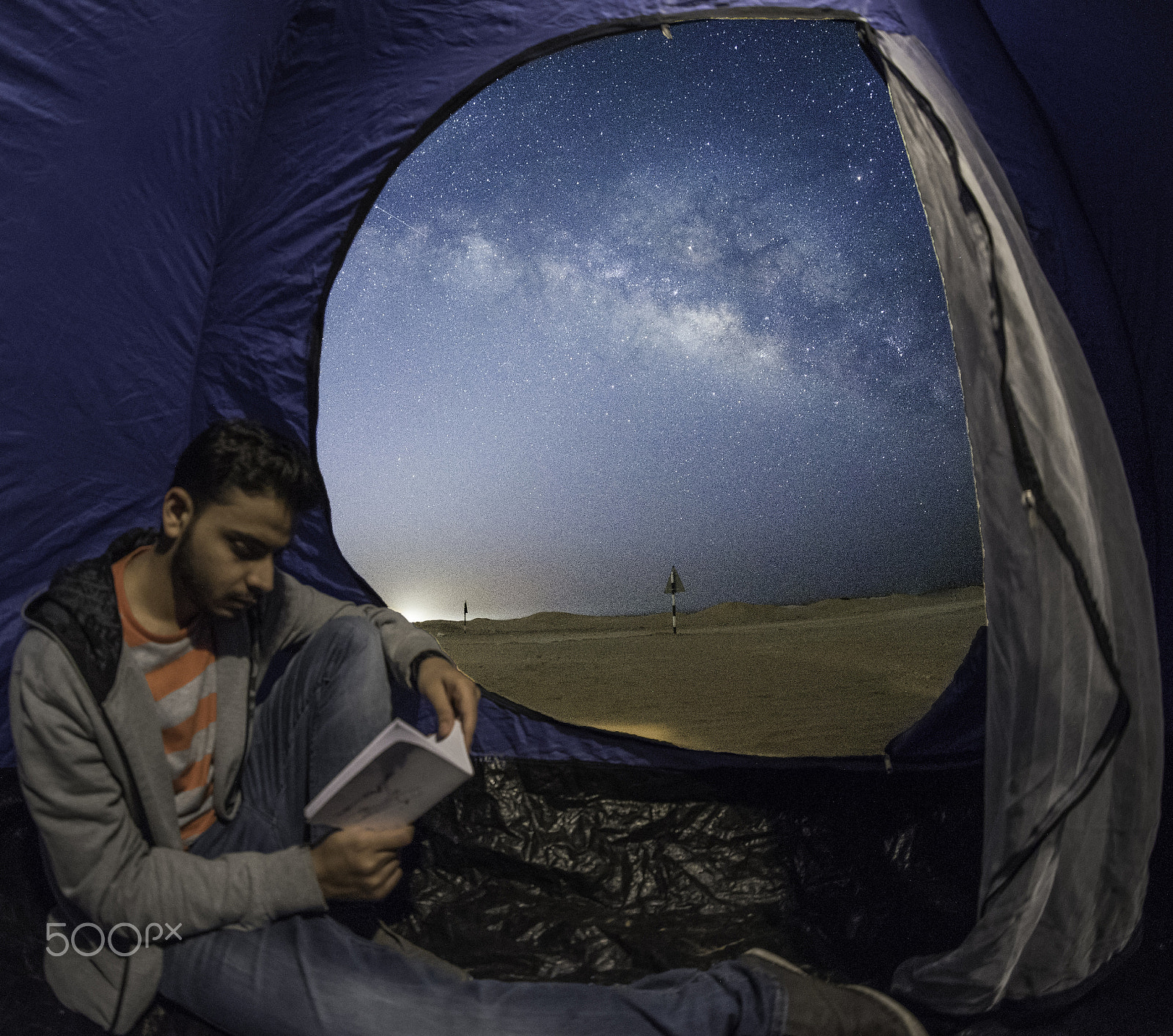 Nikon D750 + Samyang 12mm F2.8 ED AS NCS Fisheye sample photo. Camping under the stars photography