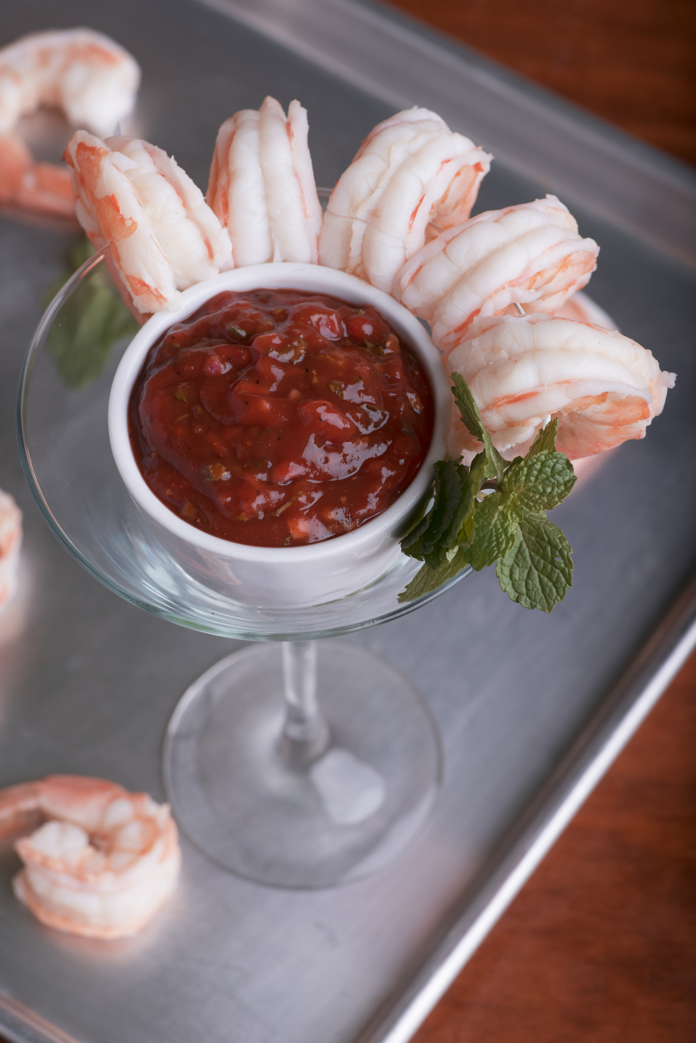 Nikon D750 + Tokina AT-X Pro 100mm F2.8 Macro sample photo. Shrimp cocktail photography