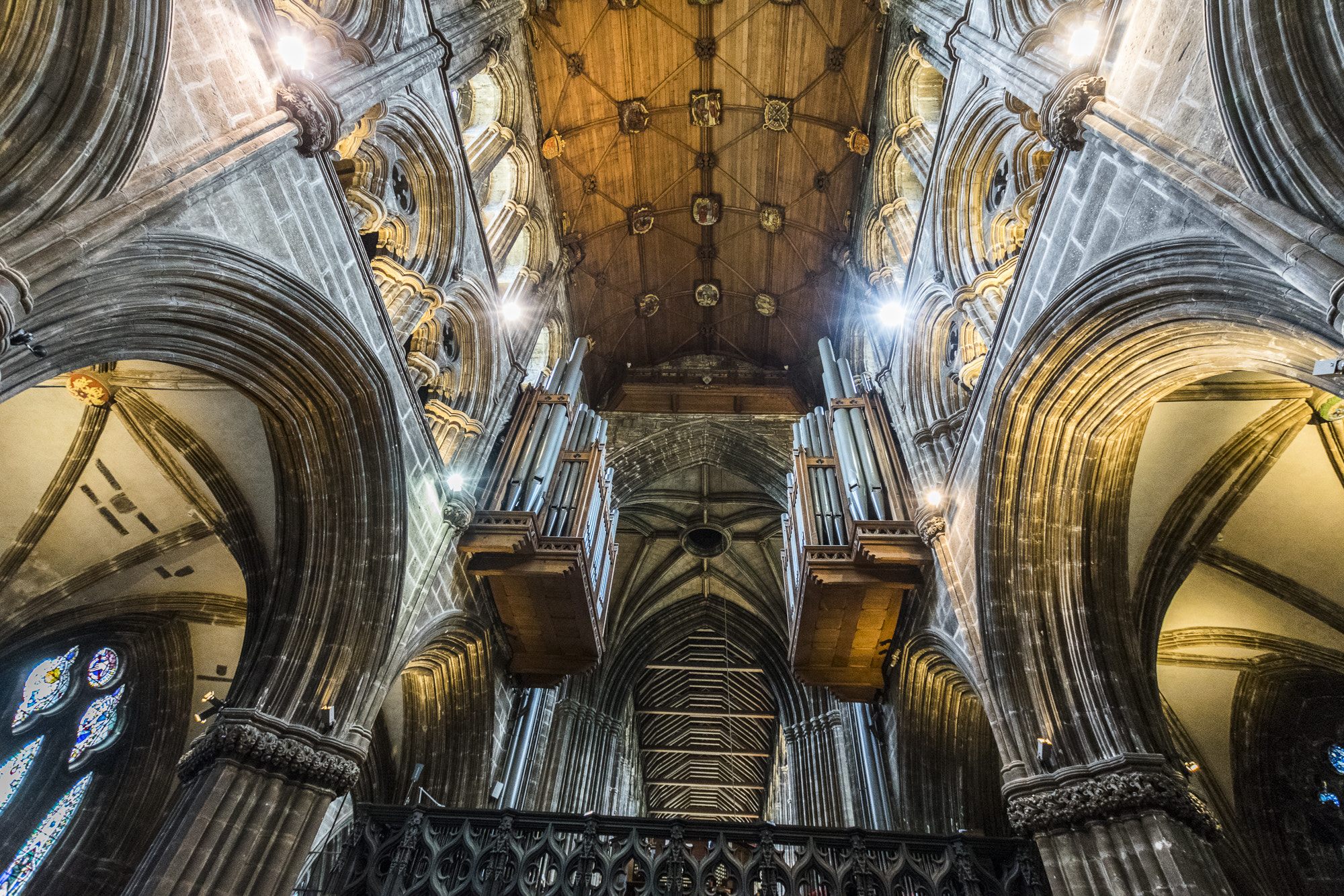 Nikon D5300 + Sigma 10-20mm F3.5 EX DC HSM sample photo. Glasgow cathedral, glasgow, scotland photography
