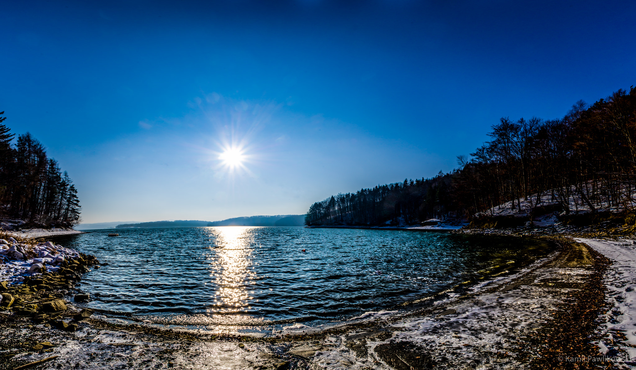 Pentax K-S2 sample photo. Lake solina photography