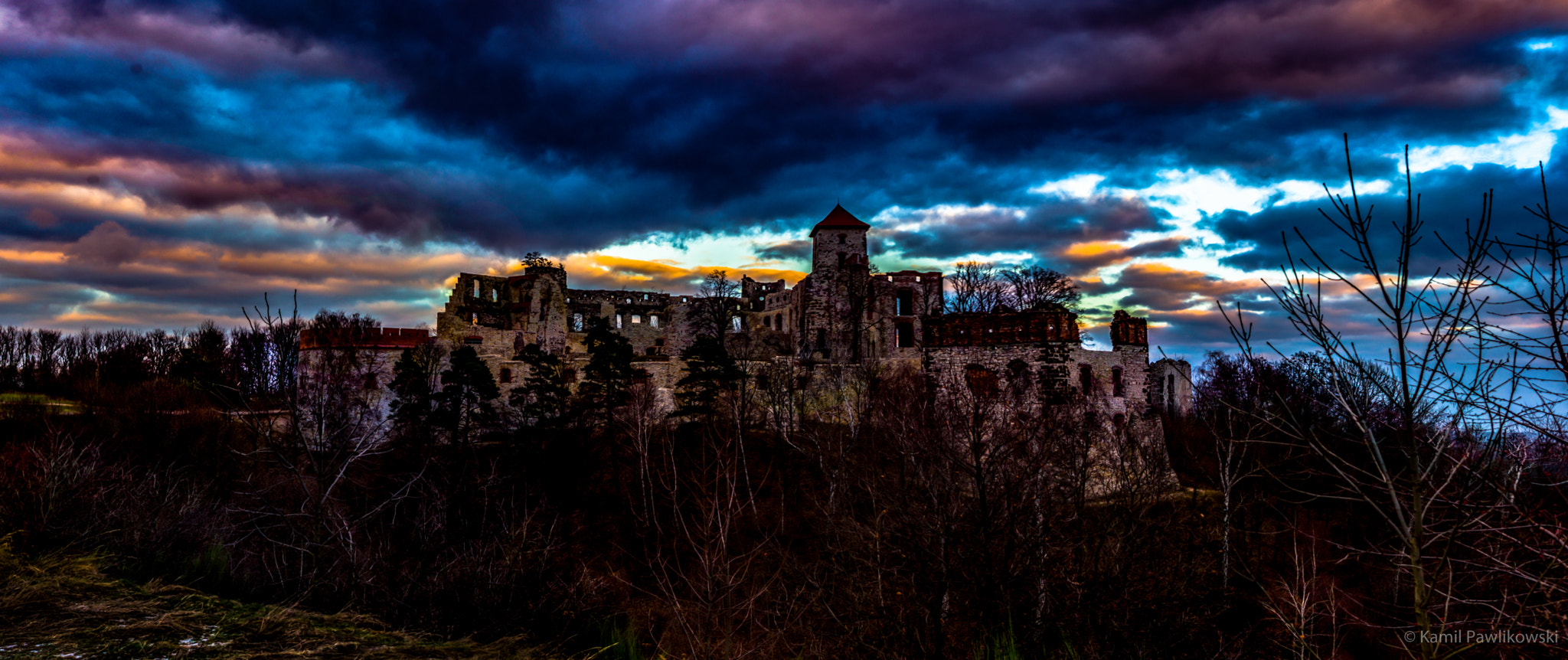 Pentax K-S2 sample photo. Rudno castle photography